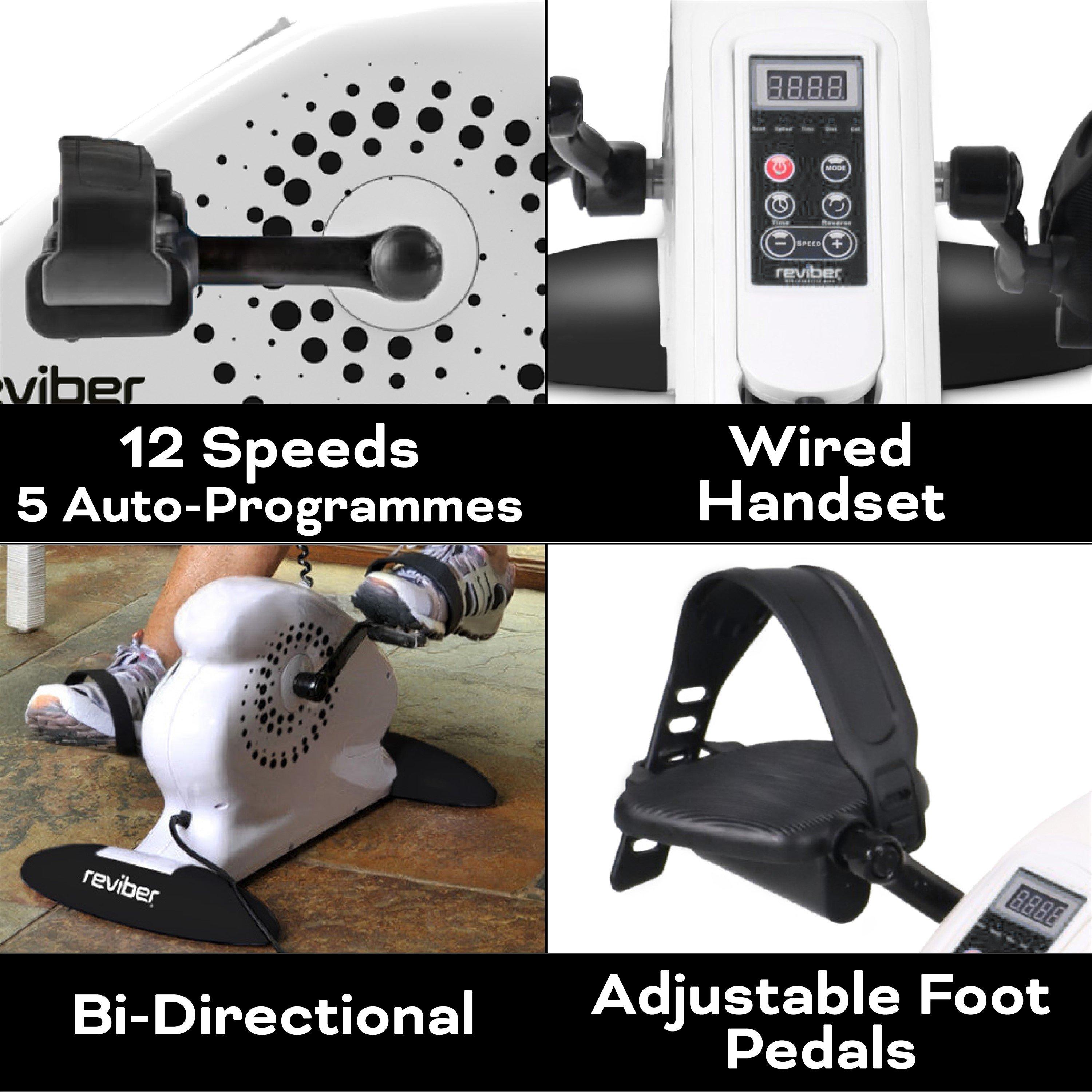 Reviber | Reviber Mini Seated Motorised Exercise Bike | Sports Direct
