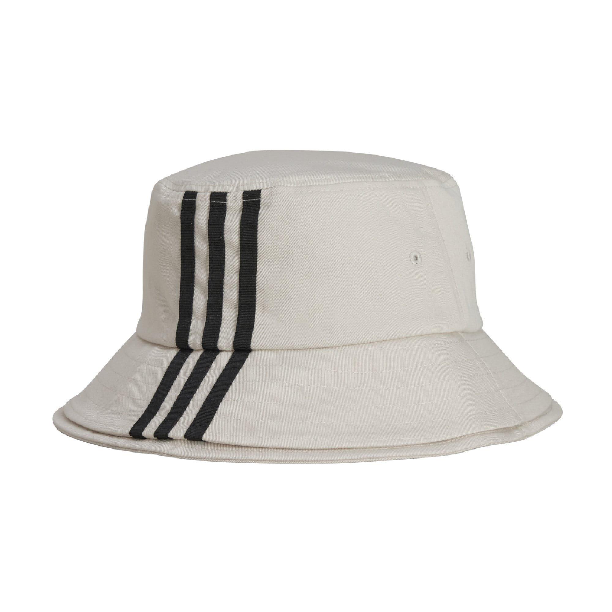 White - Y3 - Y-3 Stripes Bucket Hat - 2
