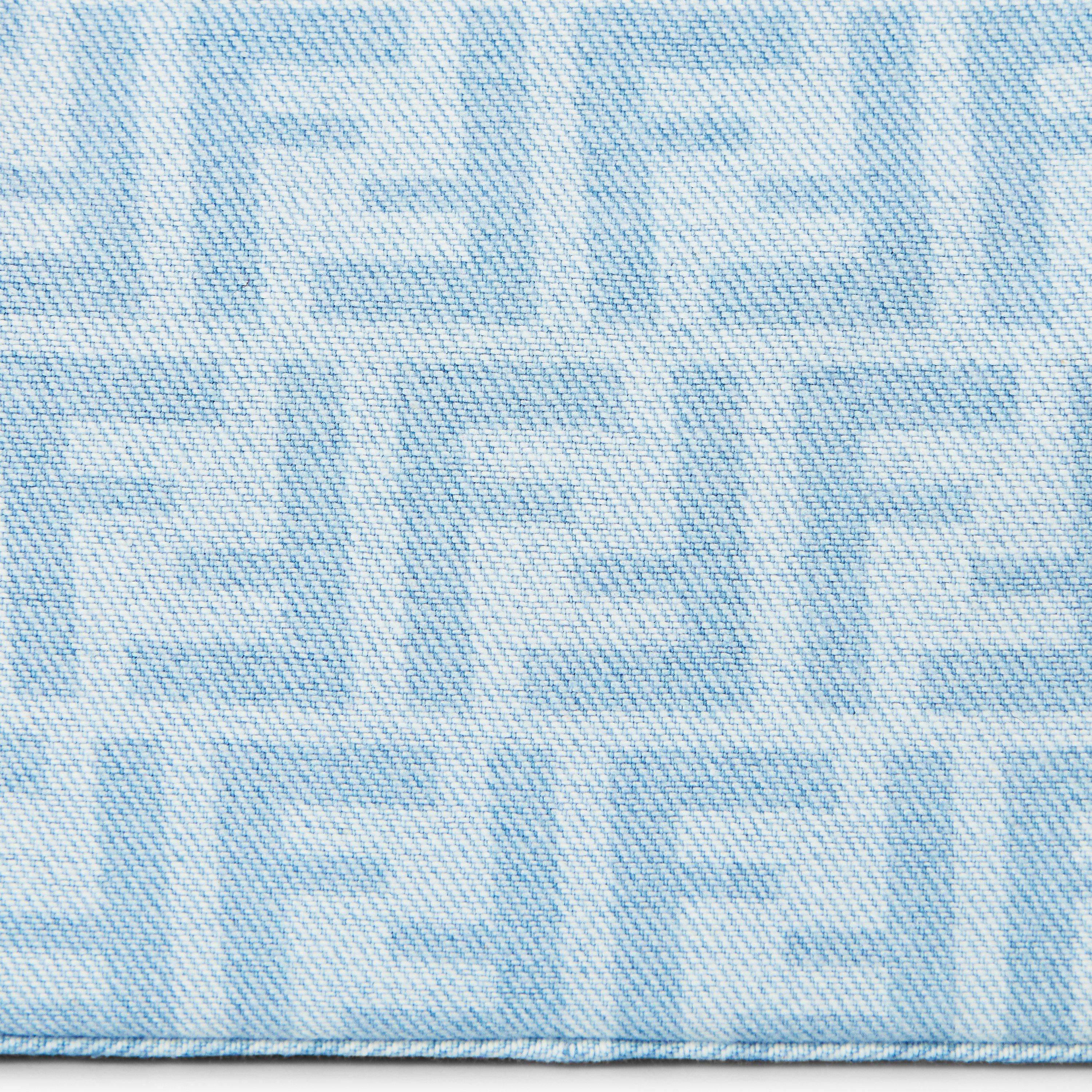 Denim - Fendi - Women's Baguette Pouch - 3