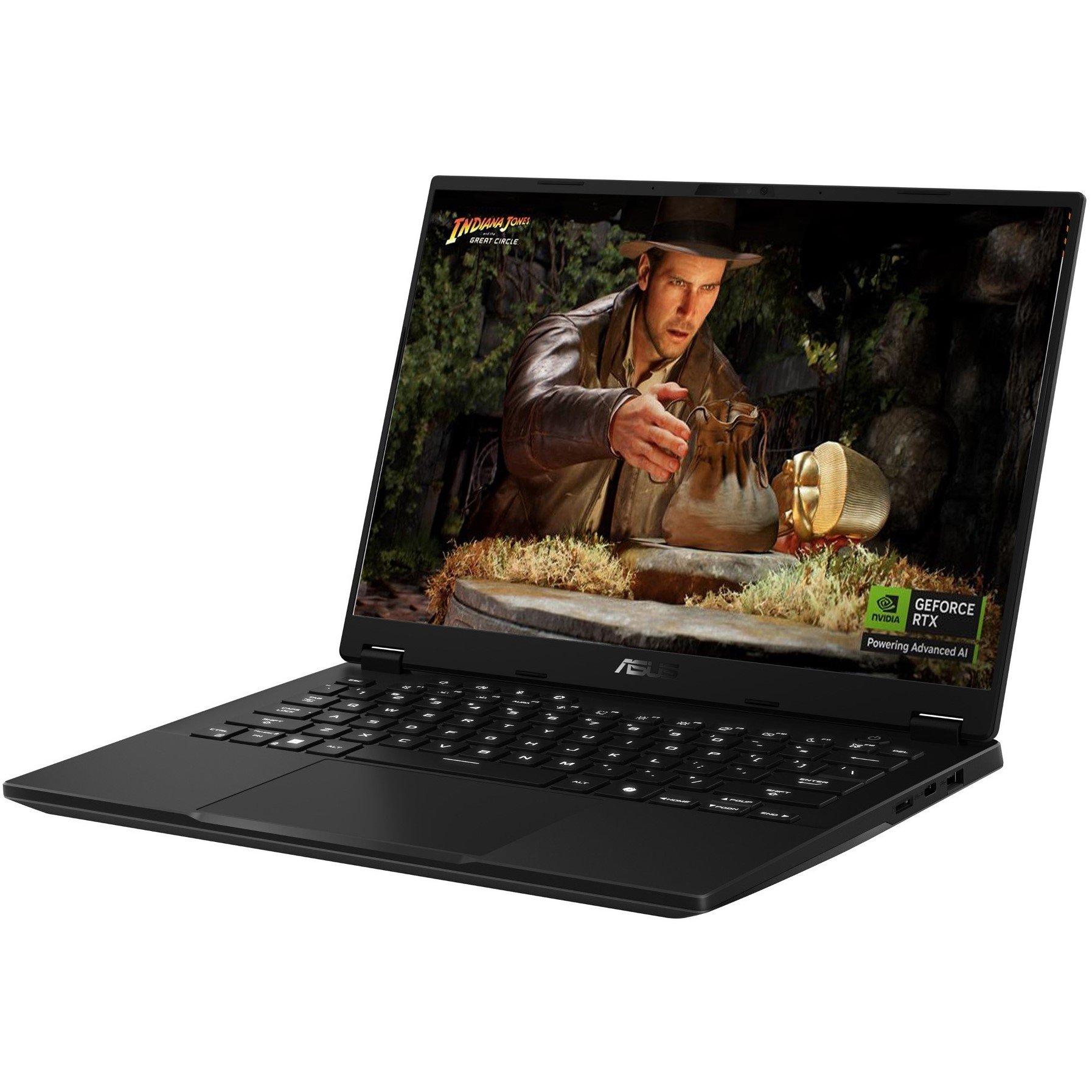 Zwart - ASUS - TUF Gaming A14 14 Inch Gaming Laptop - AMD Ryzen 7 260 16GB 1TB SSD RTX 5050 - 2