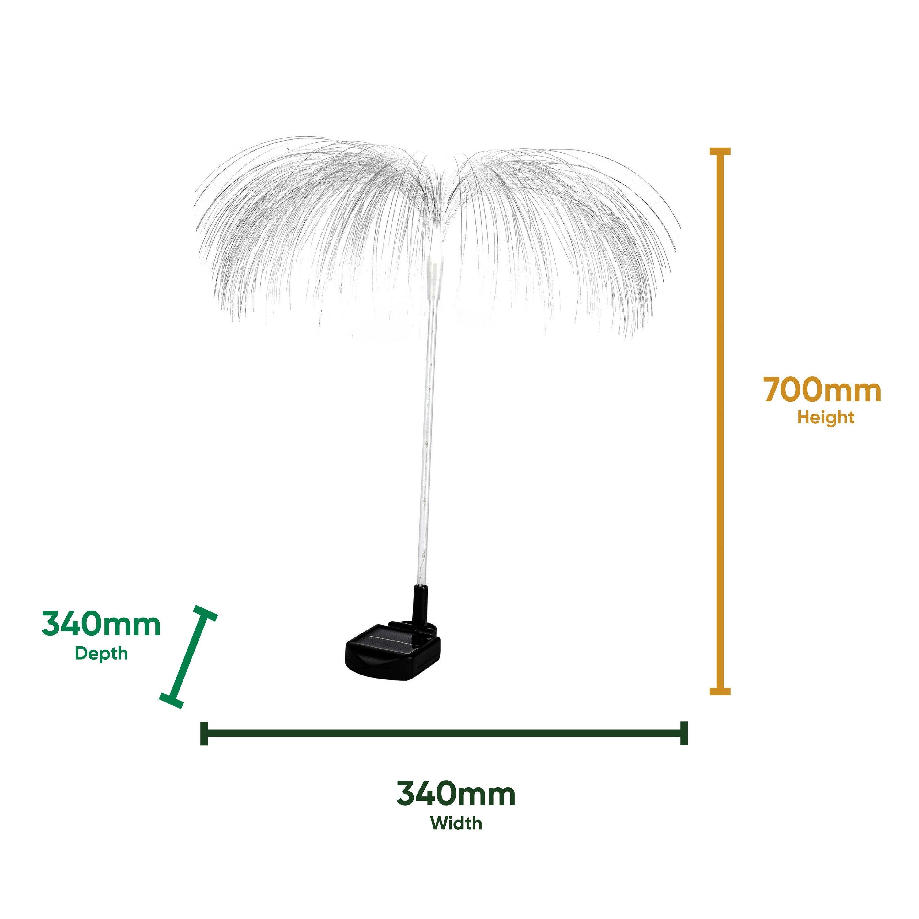 Multi - Streetwize - Solar Jellyfish Stake Lights (Pack of 4) - 2