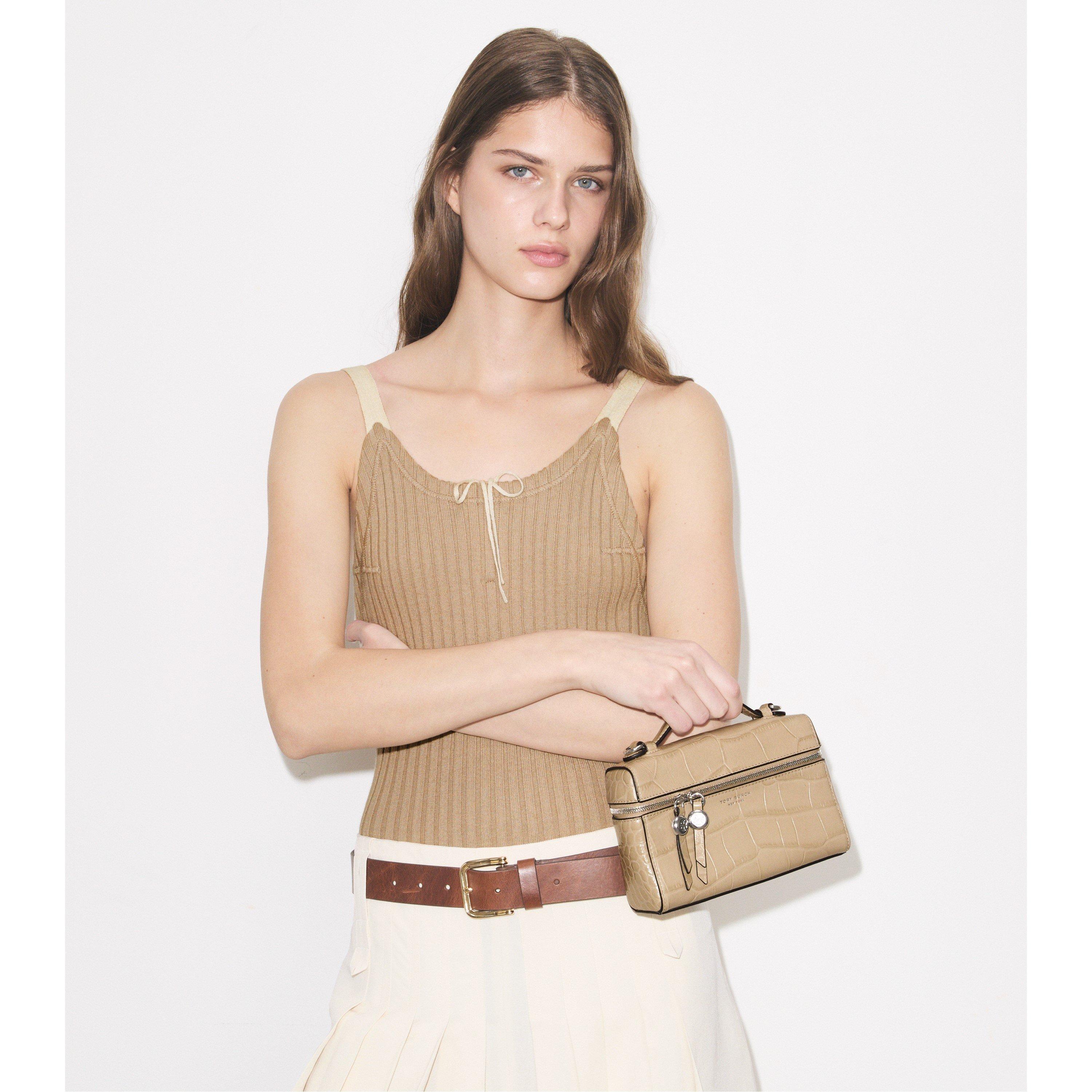 LgtHickryCrc - Tory Burch - Women's Romy Slim Top Handle Bag - 2