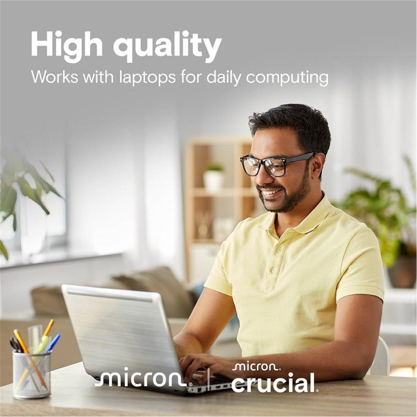 Black - Crucial Technology - E100 1 TB M.2 PCI Express 4.0 NVMe SSD - 4