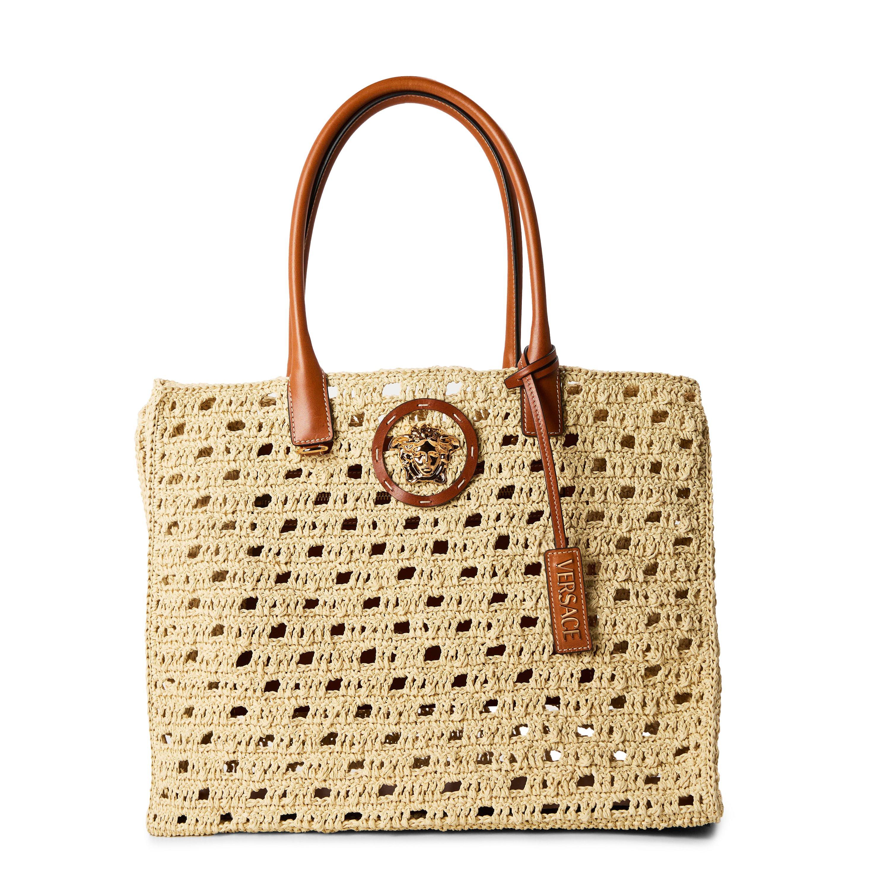 Versace Women's Tote Bag - Natural Gold