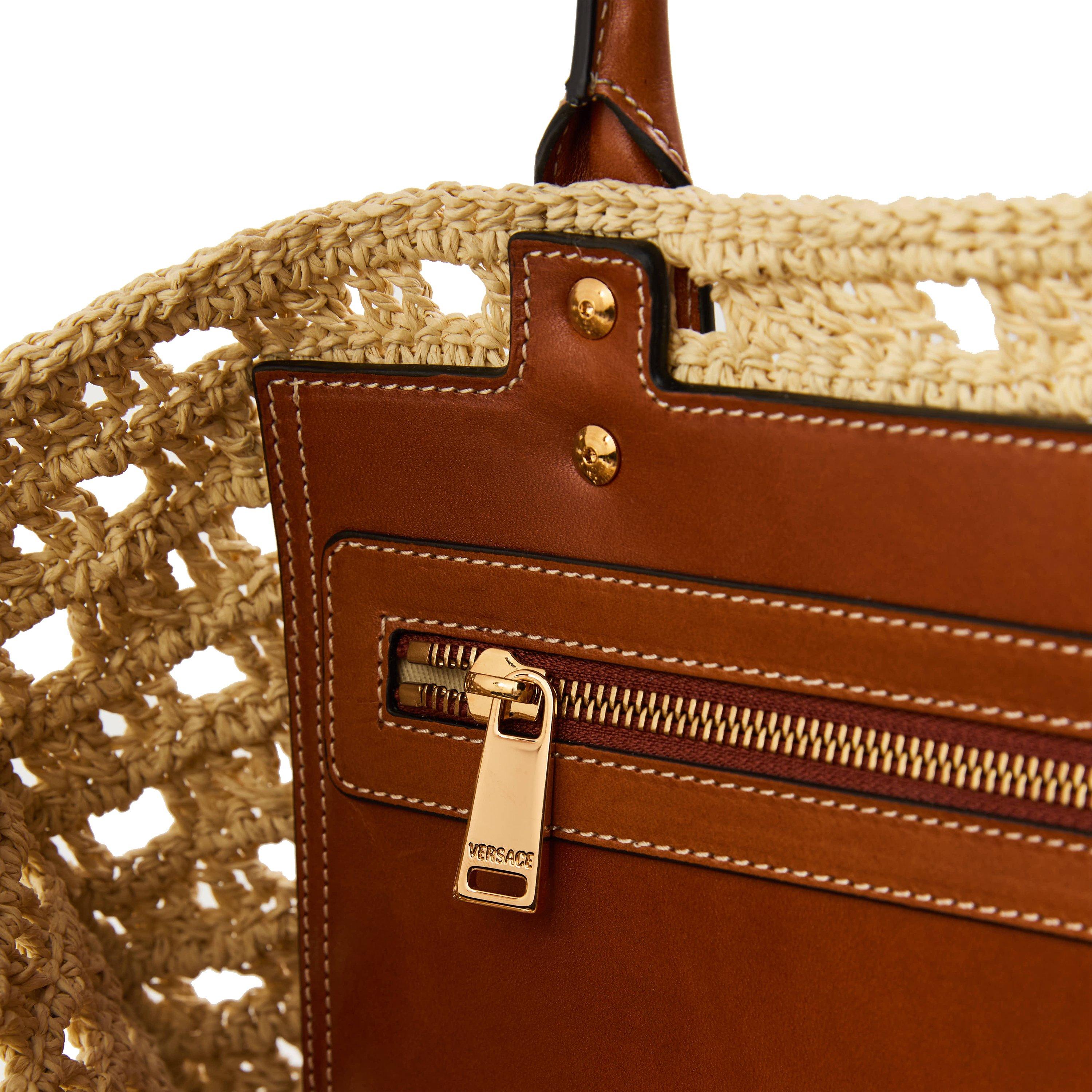 Natural Gold - Versace - Versace Tote Bag Ld61 - 4