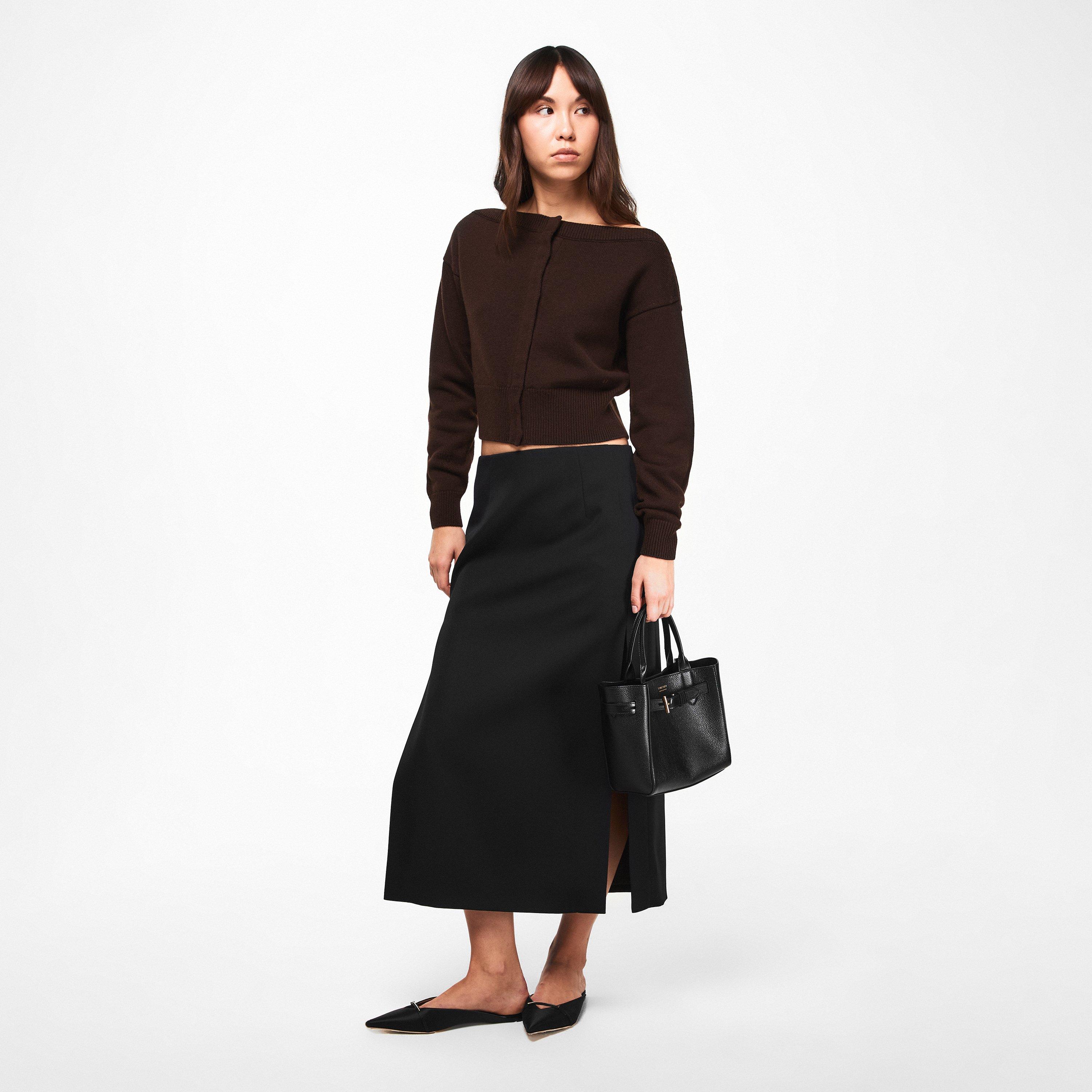 Black Leather - Tom Ford - TF Small Tote Ld61 - 6