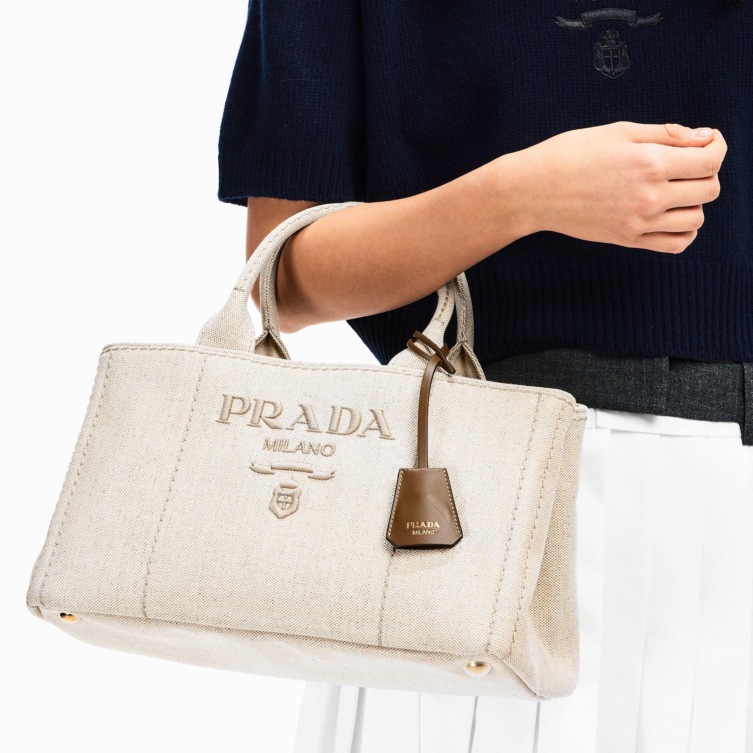 Naturale - Prada - Prada Canvas Lrg Ld62 - 3