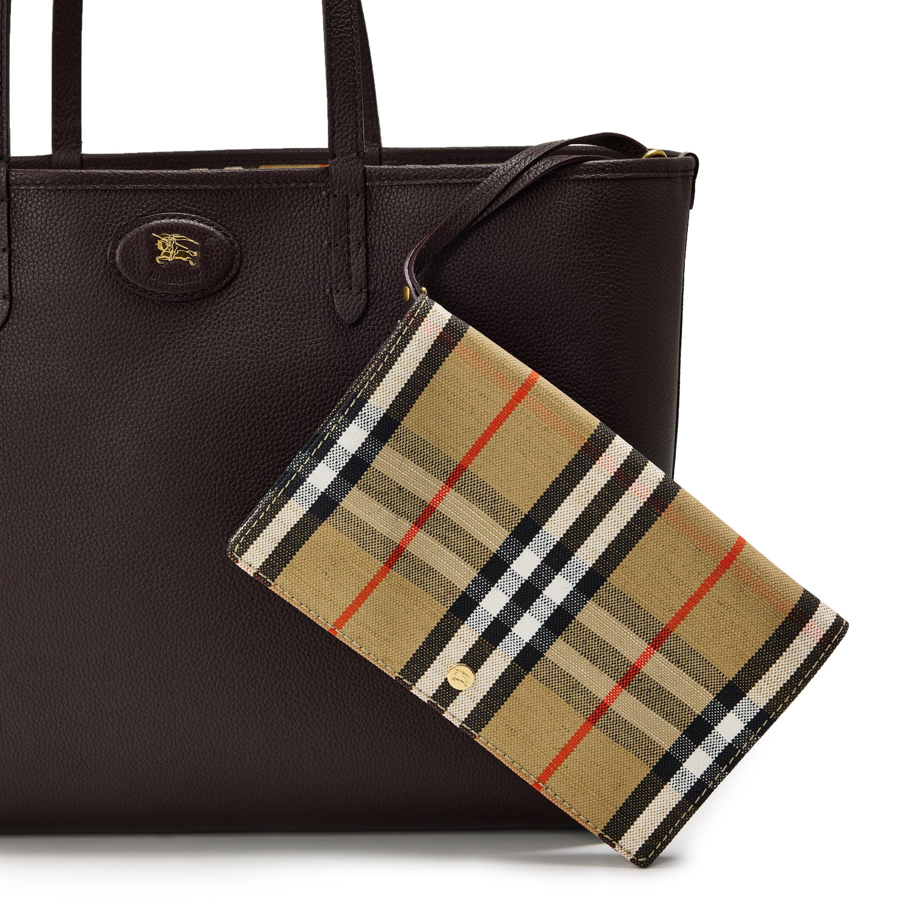 Peat/Sand - Burberry - Burb Reversible Tote Ld62 - 4