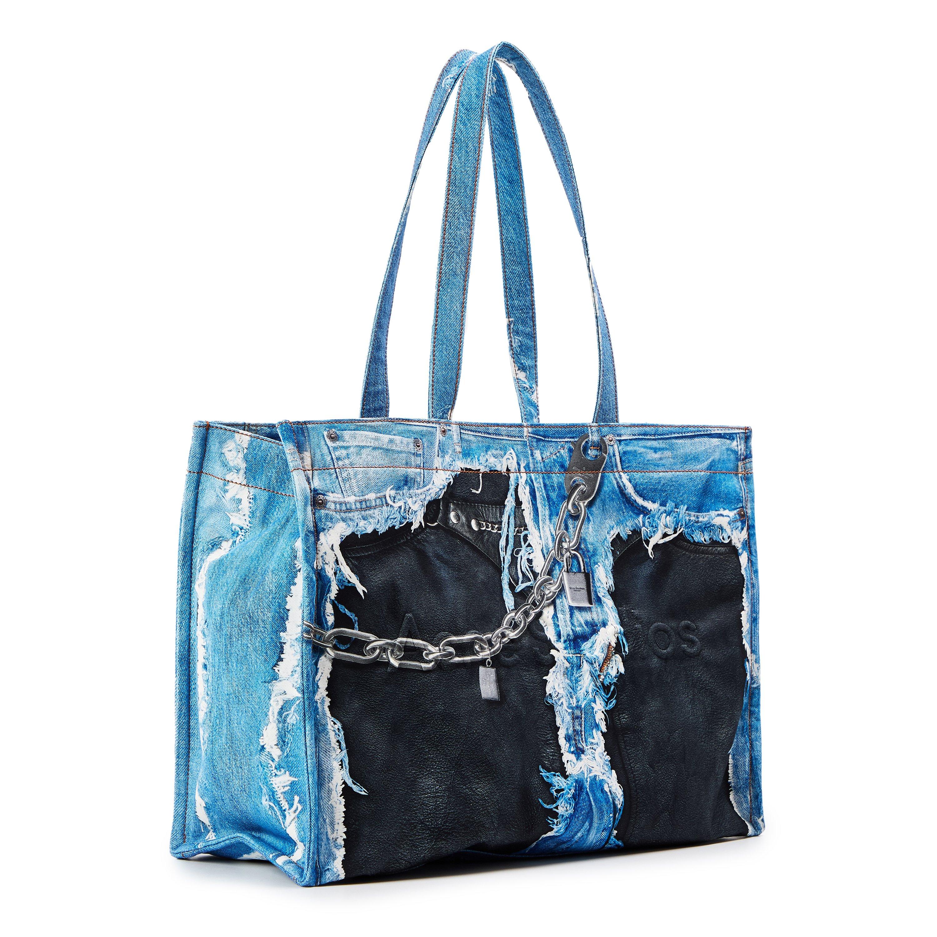 MID BLUE - Acne Studios - Women's Tote Bag - 2