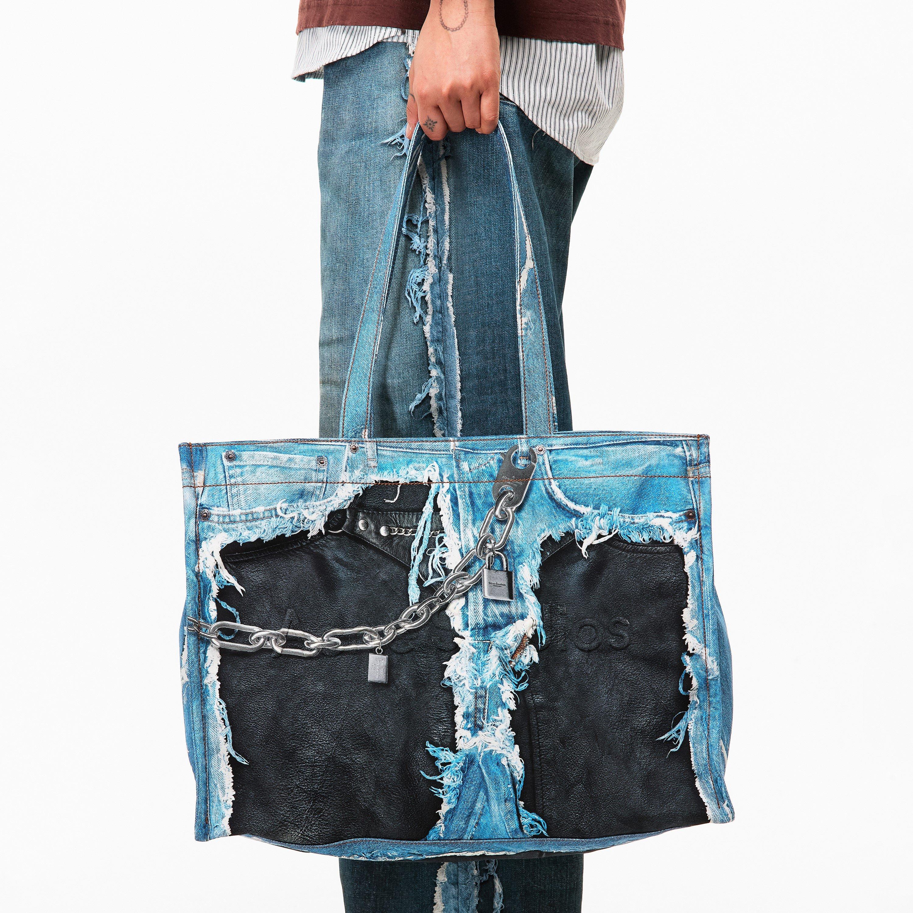 MID BLUE - Acne Studios - Women's Tote Bag - 3