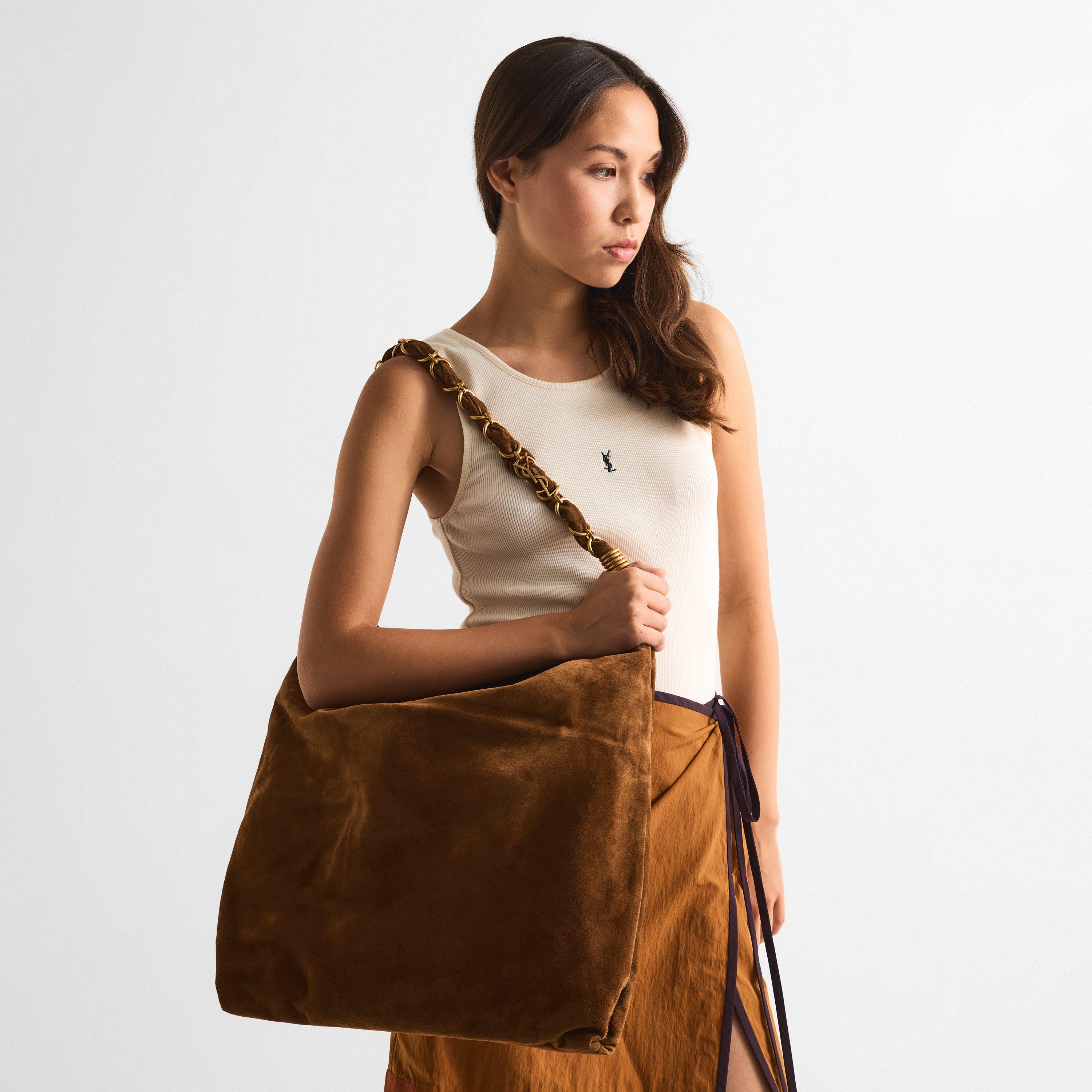 Orange Caramel - Saint Laurent - Women's Tote Bag - 3