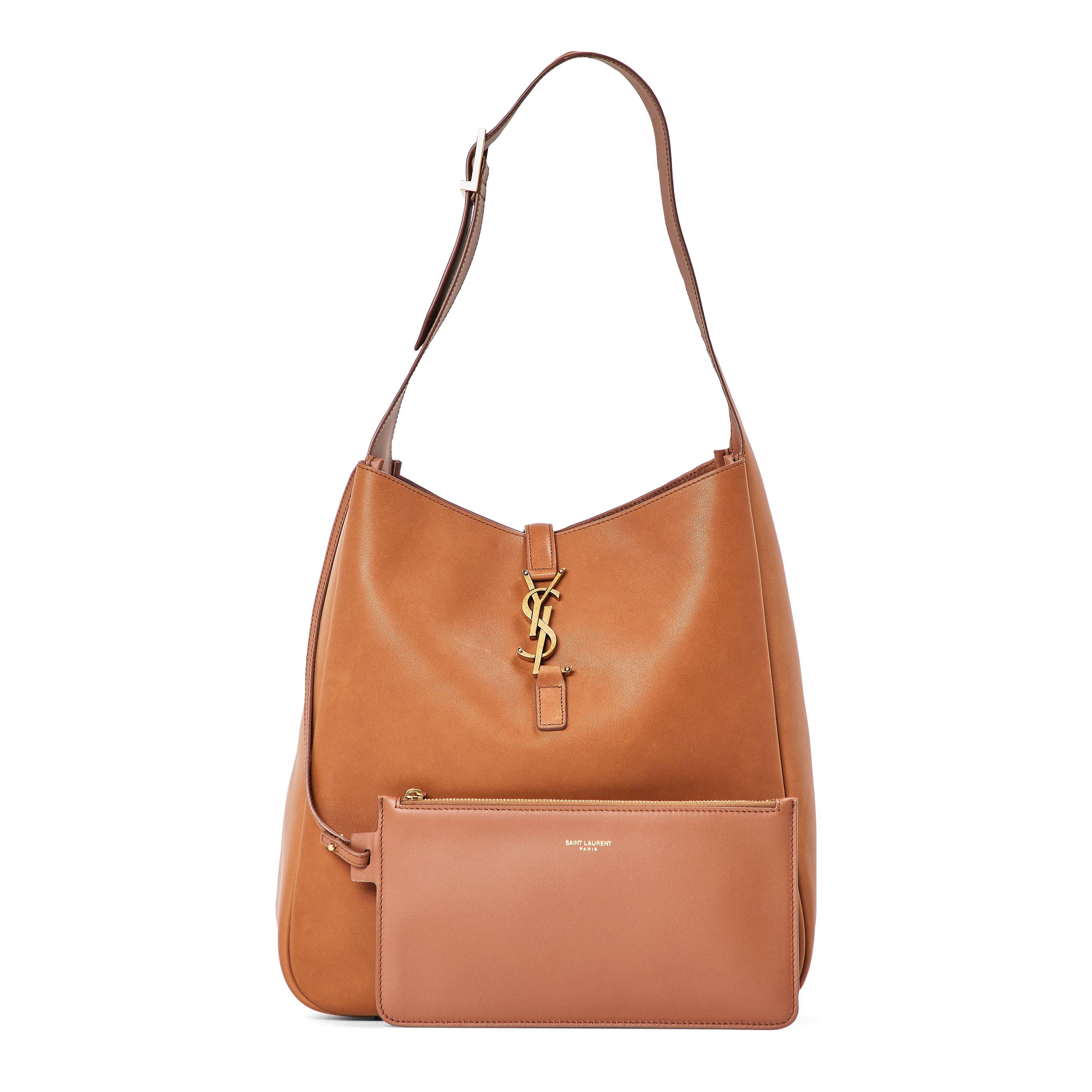 Toast Brown - Saint Laurent - Saint Lrg Le5A7 Hobo Ld62 - 1
