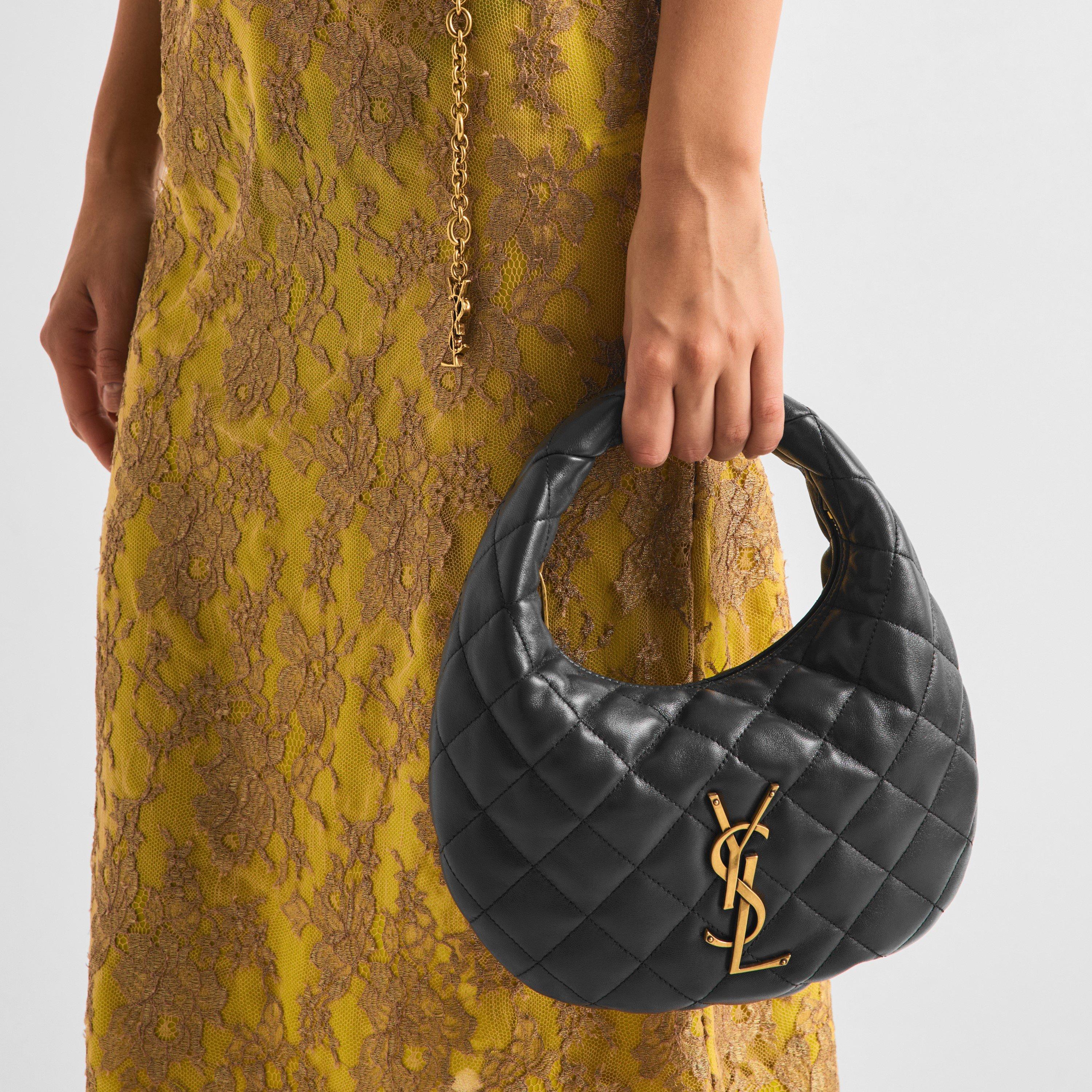 Black - Saint Laurent - Women's Hobo Bag - 3