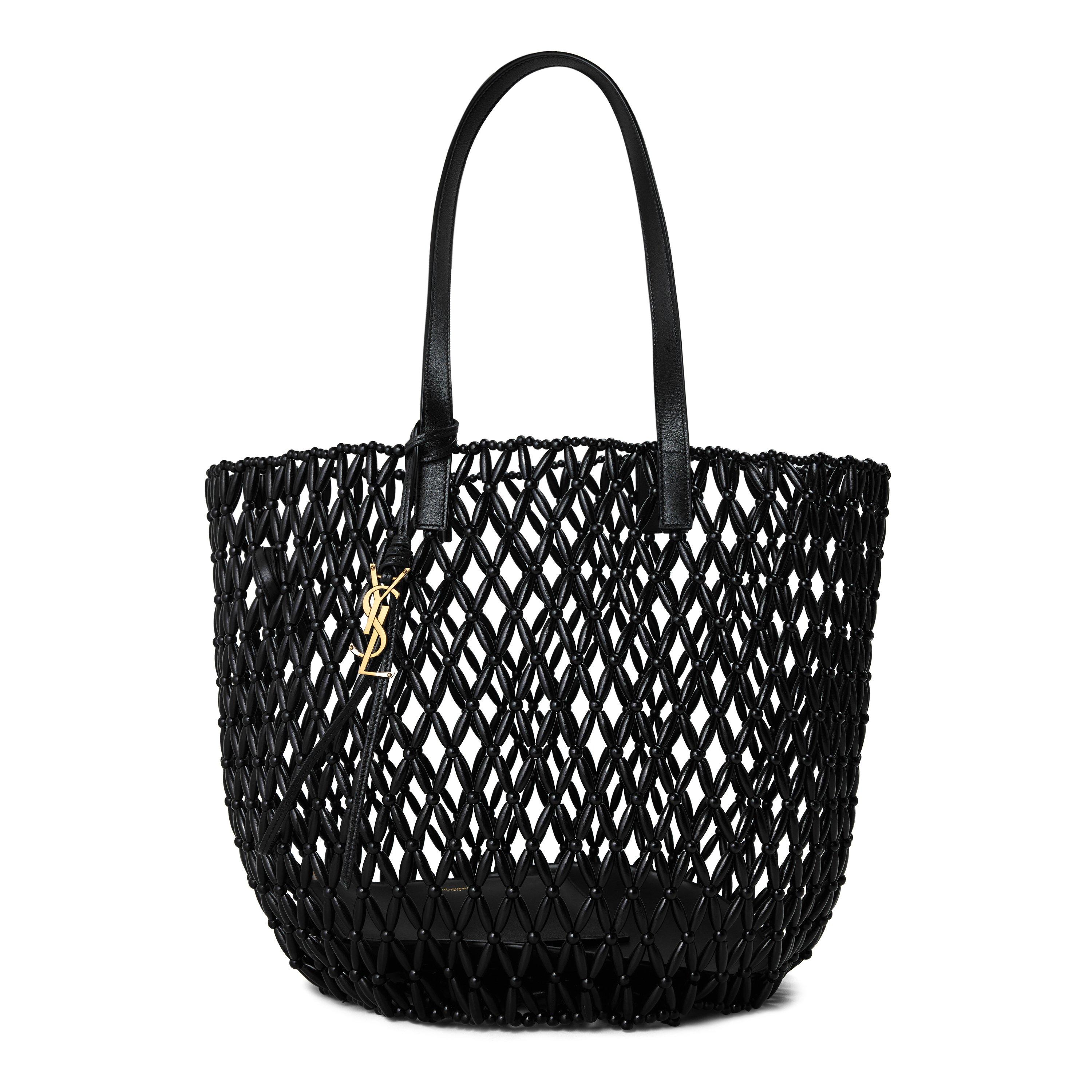 Nero/Nero - Saint Laurent - Saint Beaded Panier Ld62 - 1