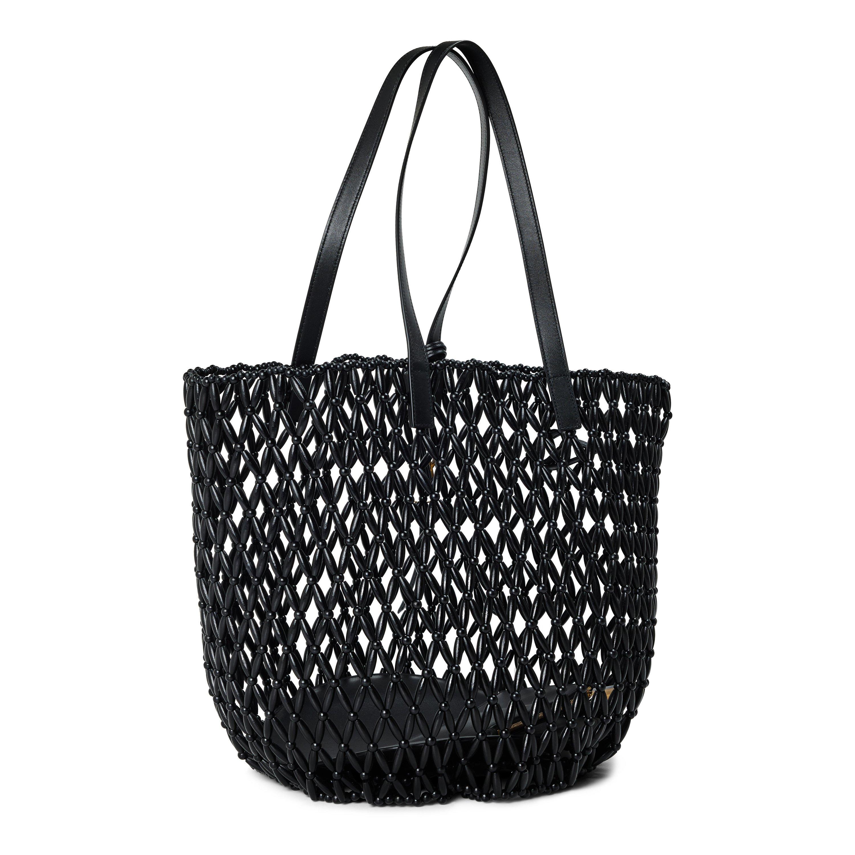 Nero/Nero - Saint Laurent - Saint Beaded Panier Ld62 - 2