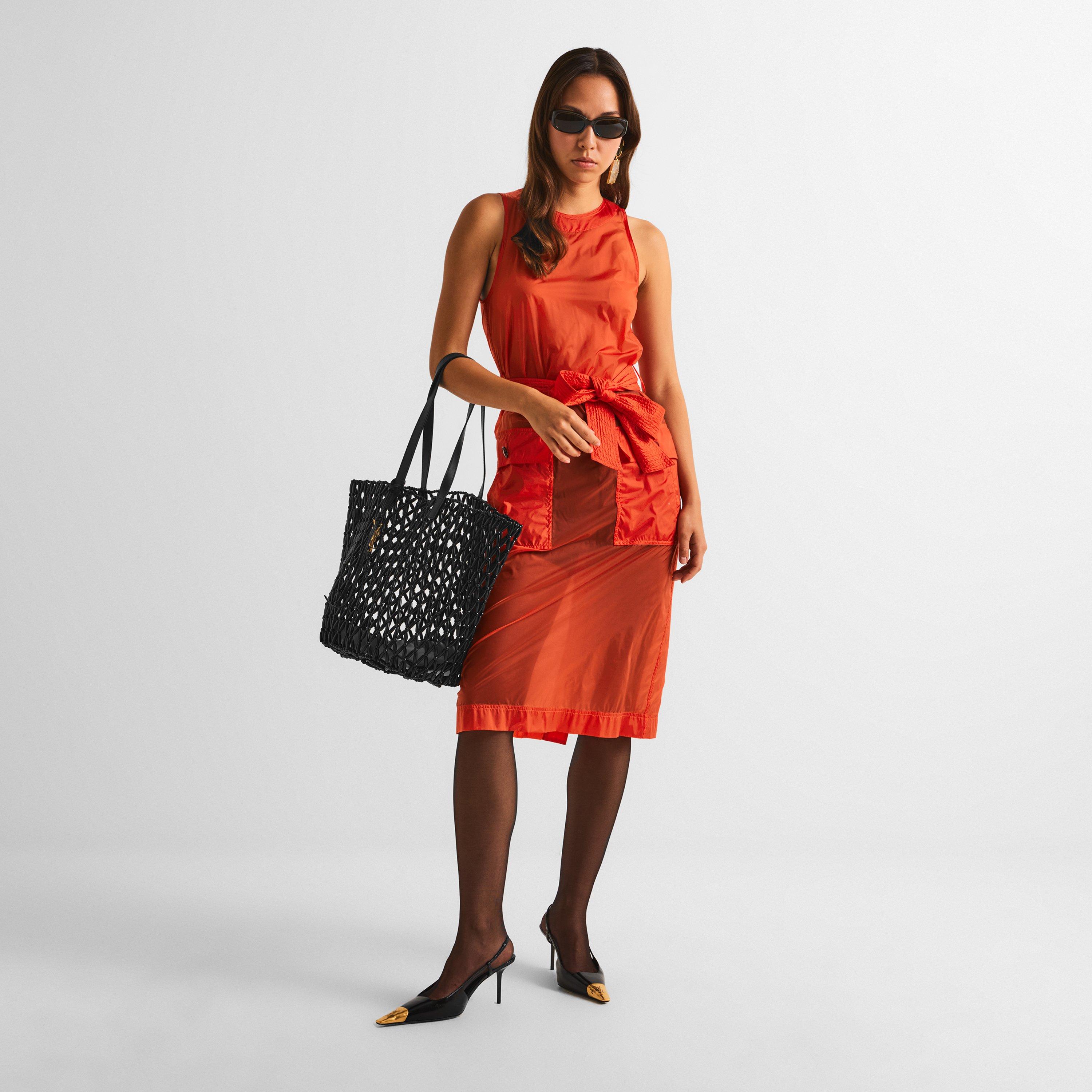 Nero/Nero - Saint Laurent - Saint Beaded Panier Ld62 - 6