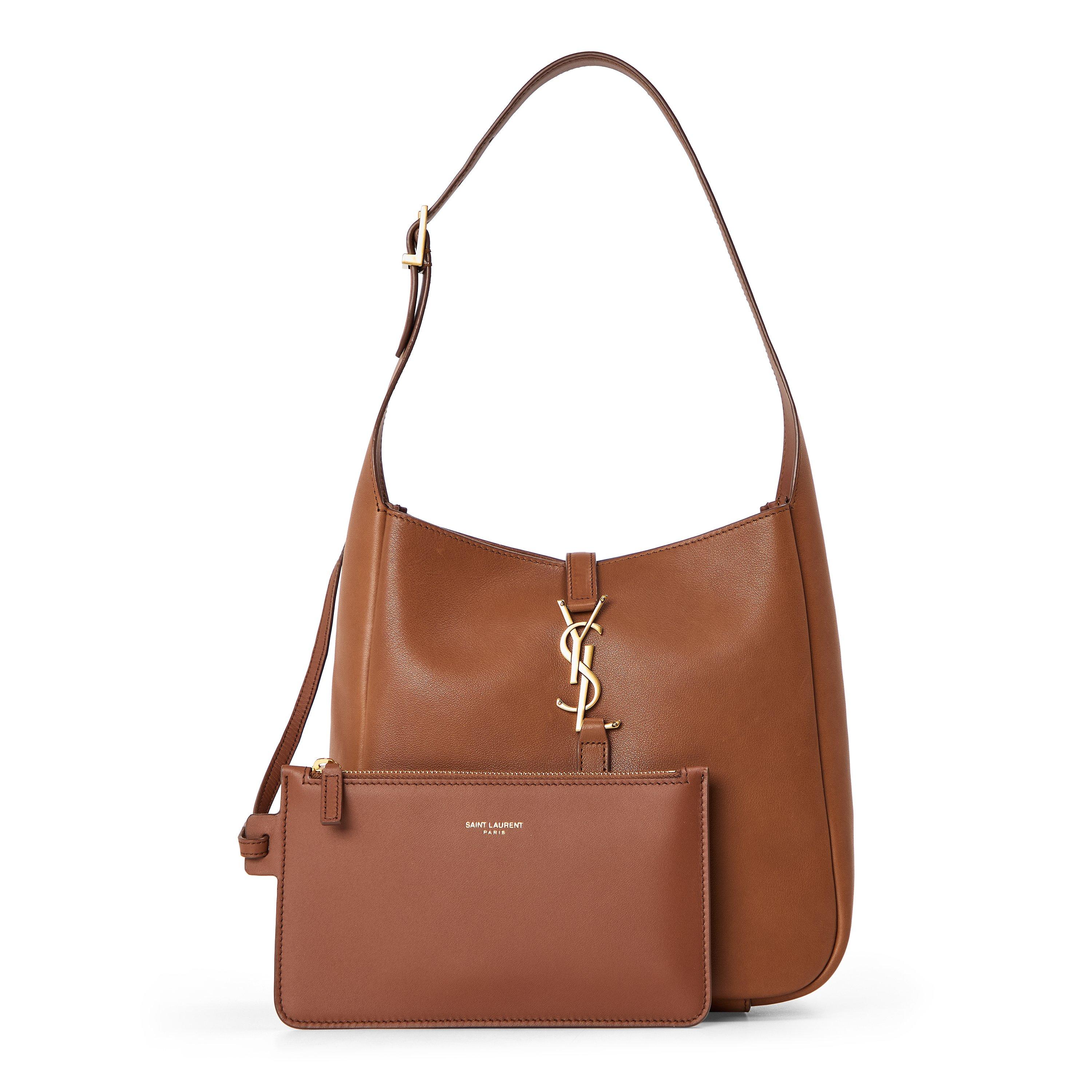 Toast Brown - Saint Laurent - Women's Hobo Bag - 1