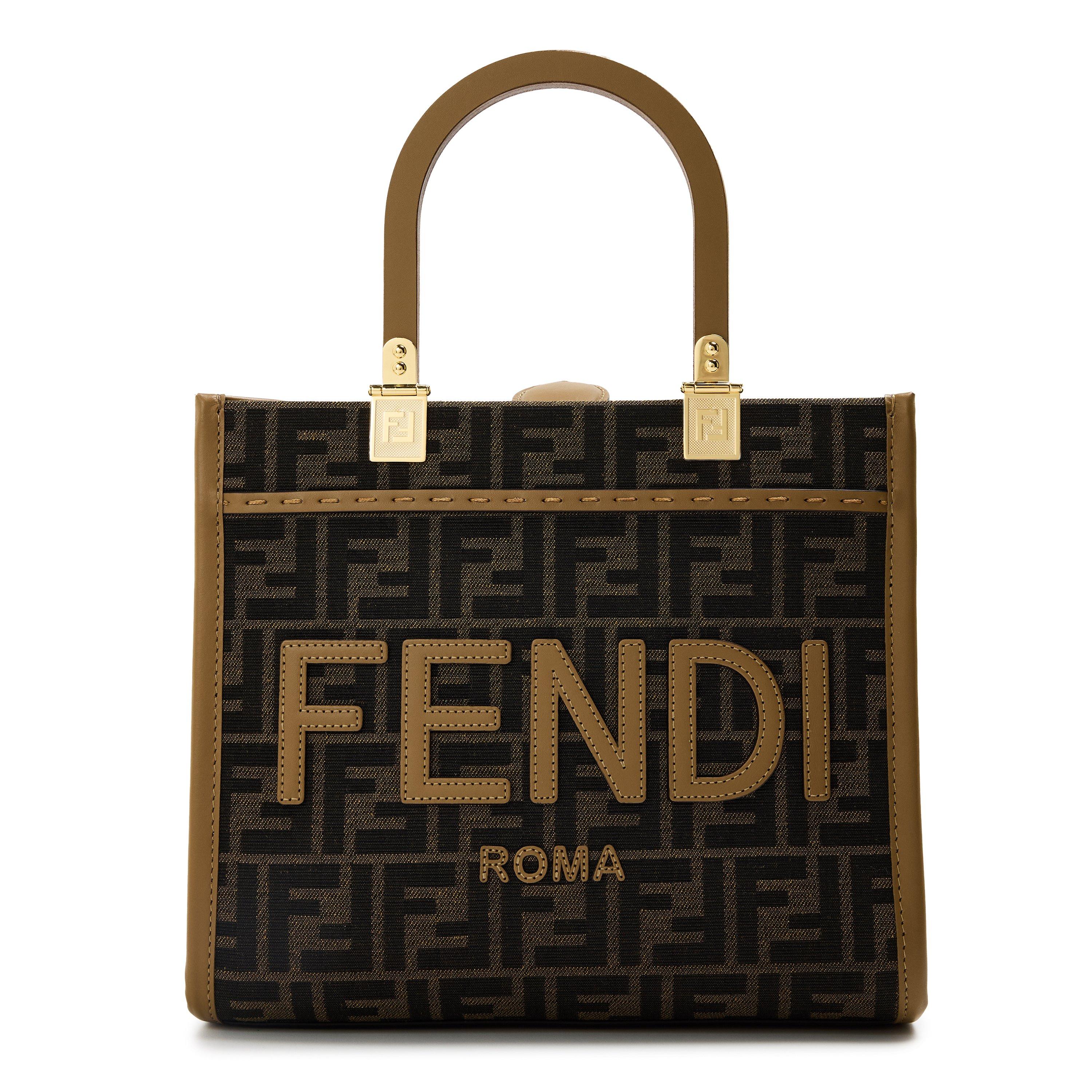 Fendi Women's Tote Bag - Tabacco Moro