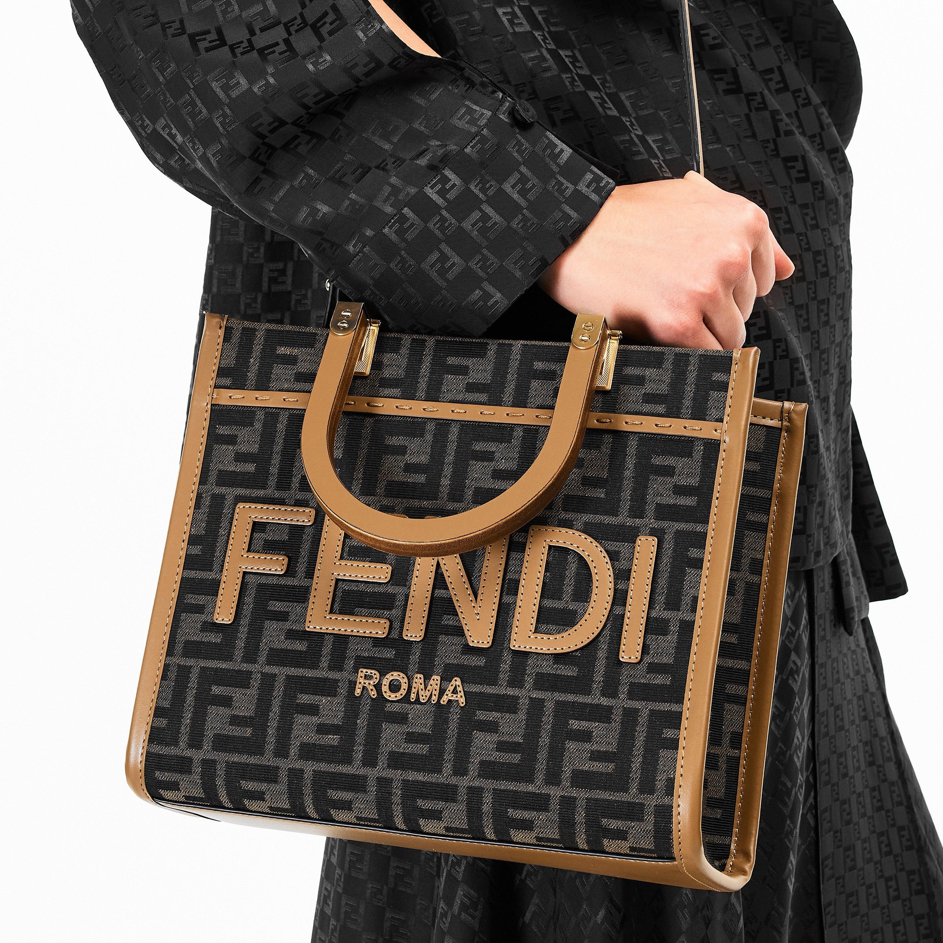 Tabacco Moro - Fendi - Women's Tote Bag - 3