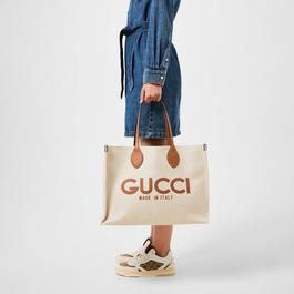 Gucci Made In Italy Canvas Tote