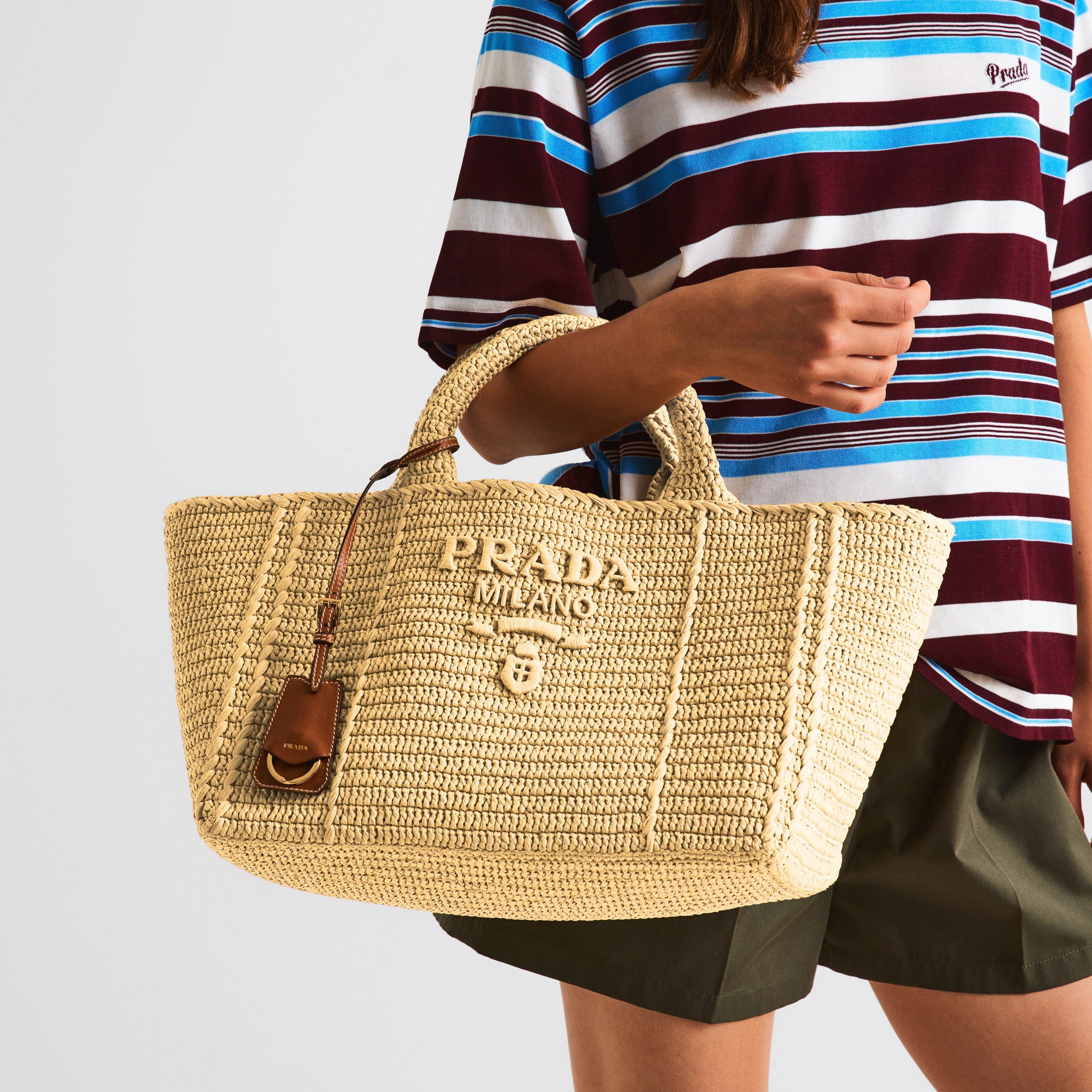 Naturale - Prada - Large crochet tote bag - 3