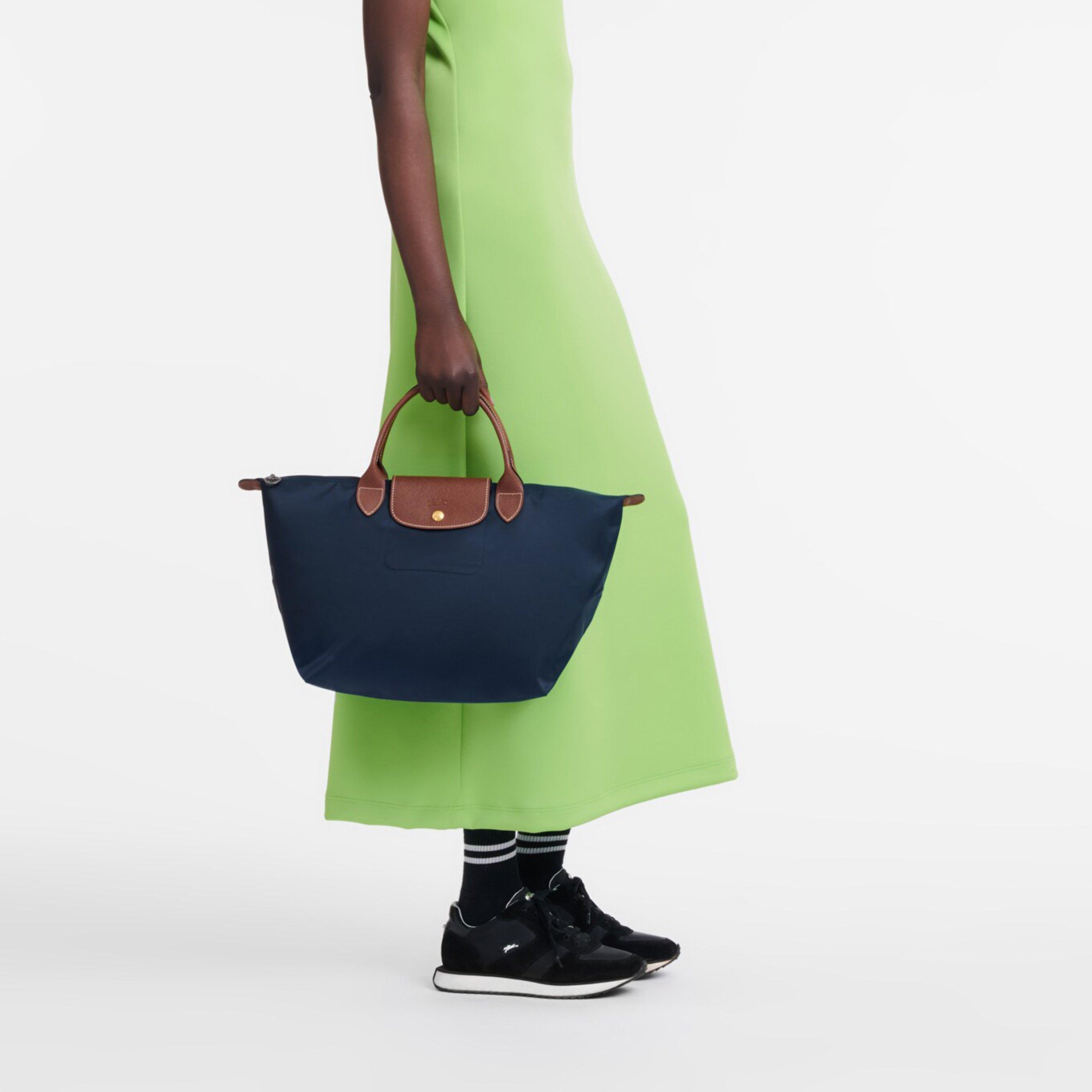 Navy - Longchamp - Women's Le Pliage Original Top Handle Bag - 2