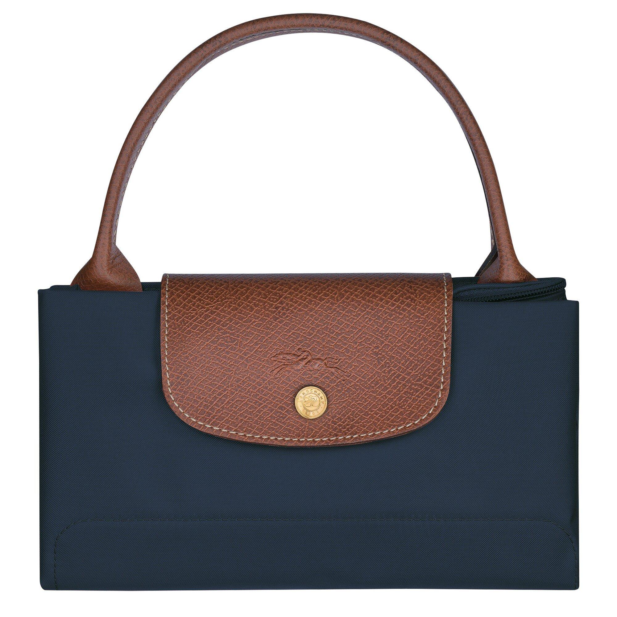 Navy - Longchamp - Women's Le Pliage Original Top Handle Bag - 4
