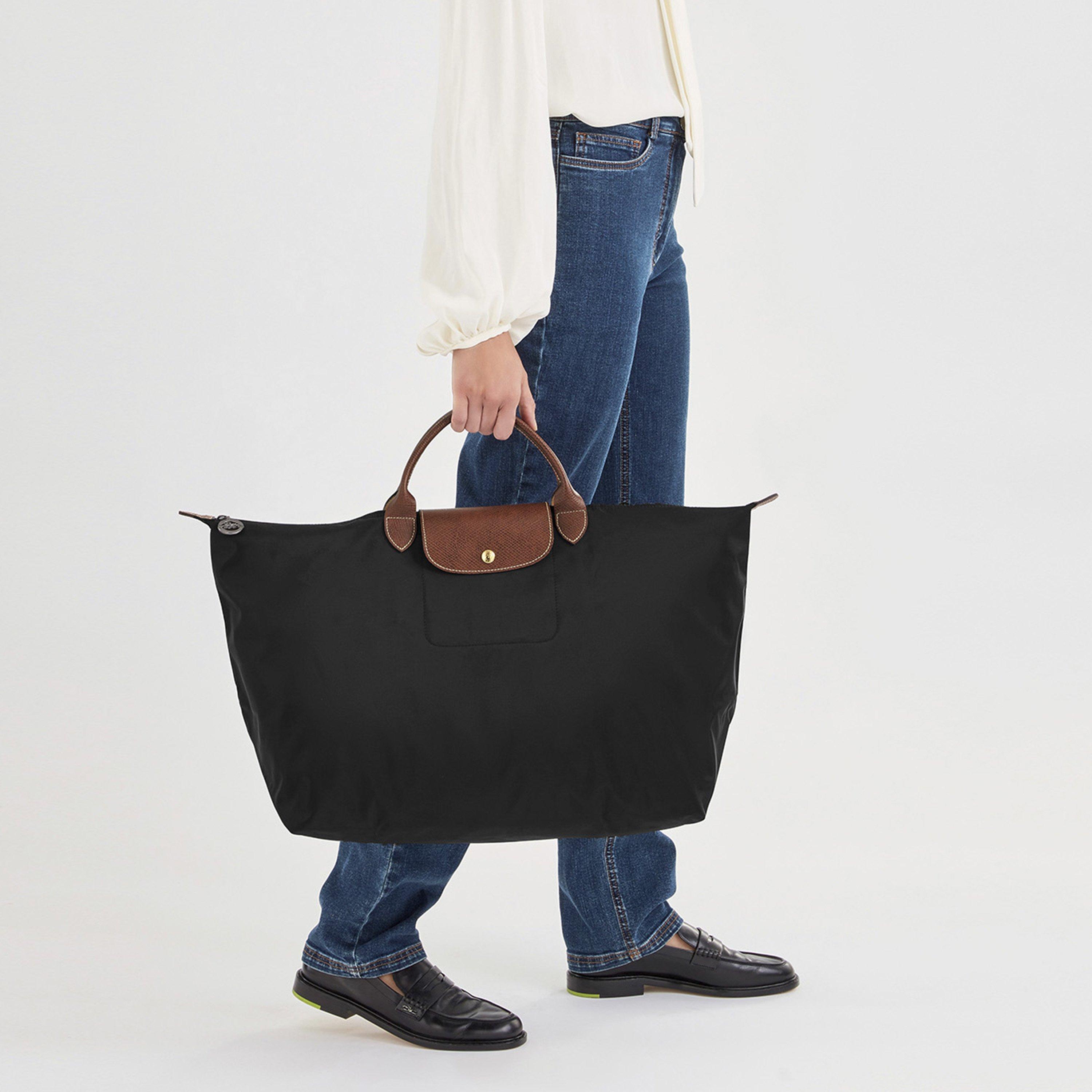 Black 001 - Longchamp - Women's Le Pliage Original Weekend Holdall - 2