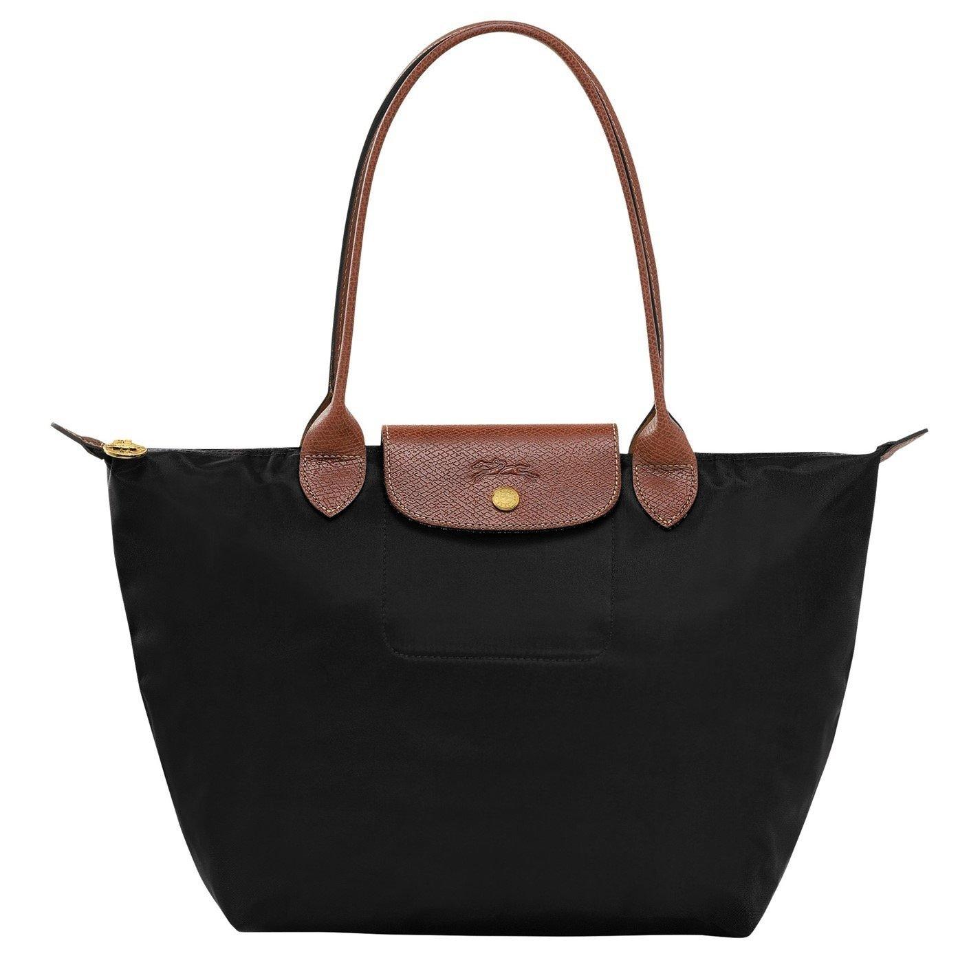 Black 001 - Longchamp - Women's Le Pliage Large Tote Bag - 1