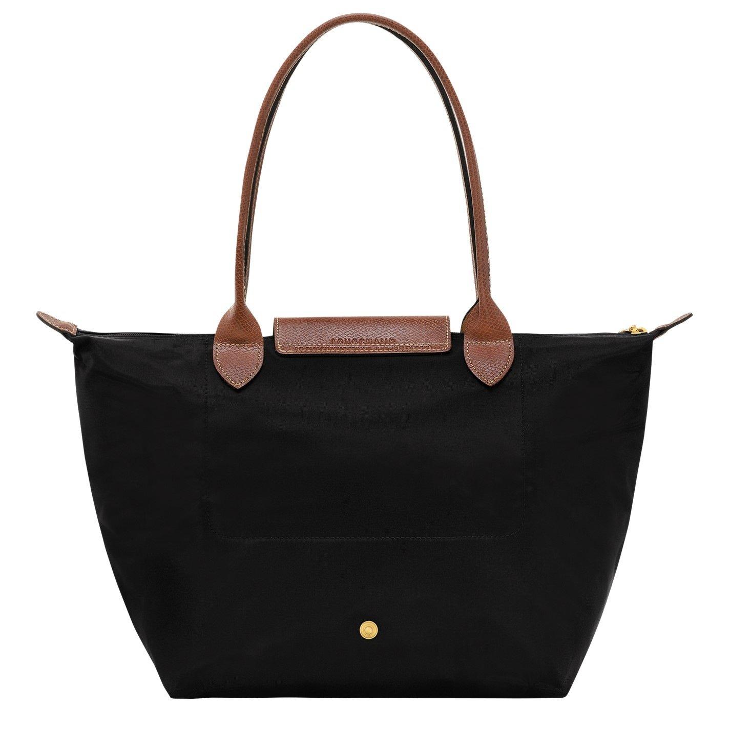 Black 001 - Longchamp - Women's Le Pliage Medium Tote Bag - 3
