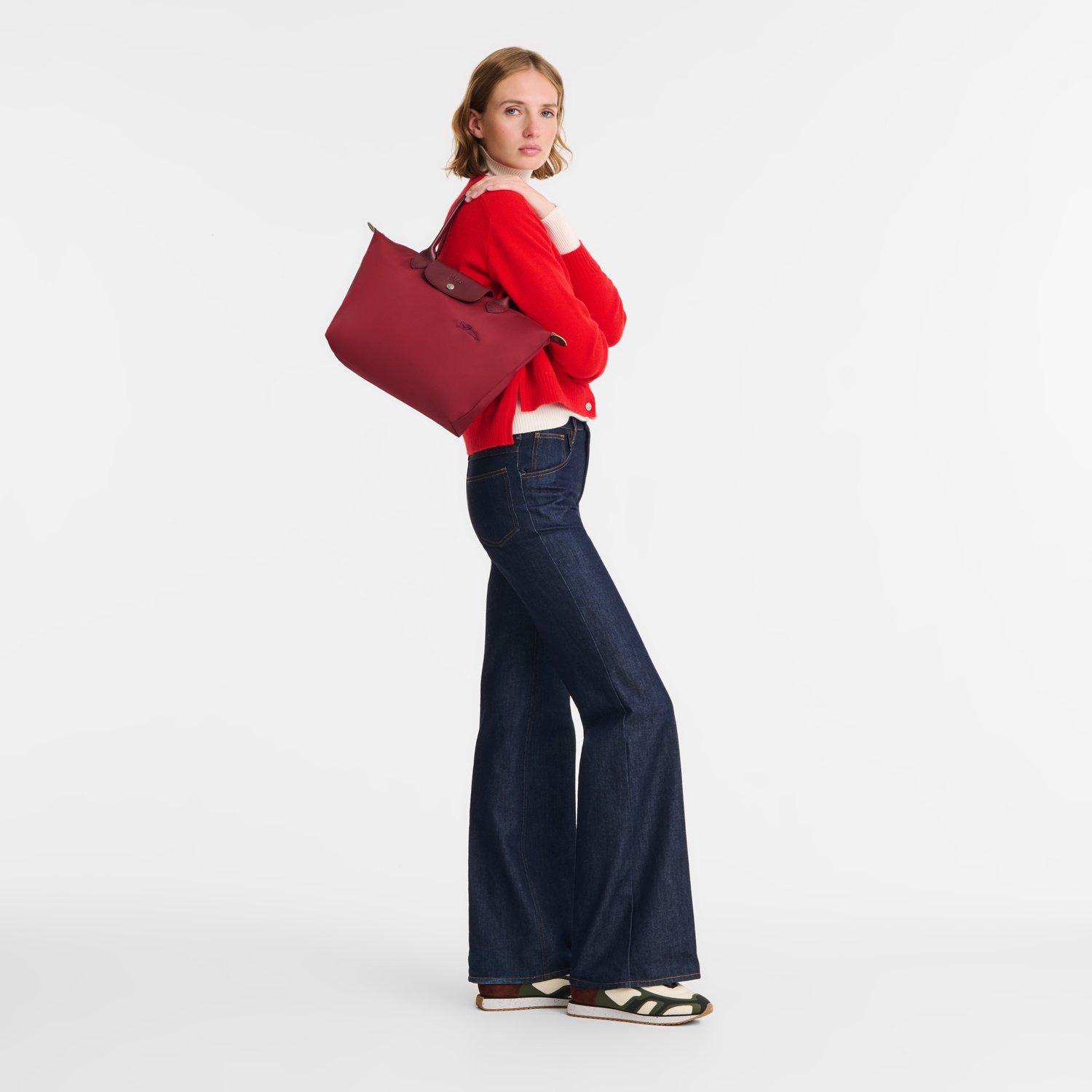 Pomegranate - Longchamp - Women's Le Pliage Medium Tote Bag - 4