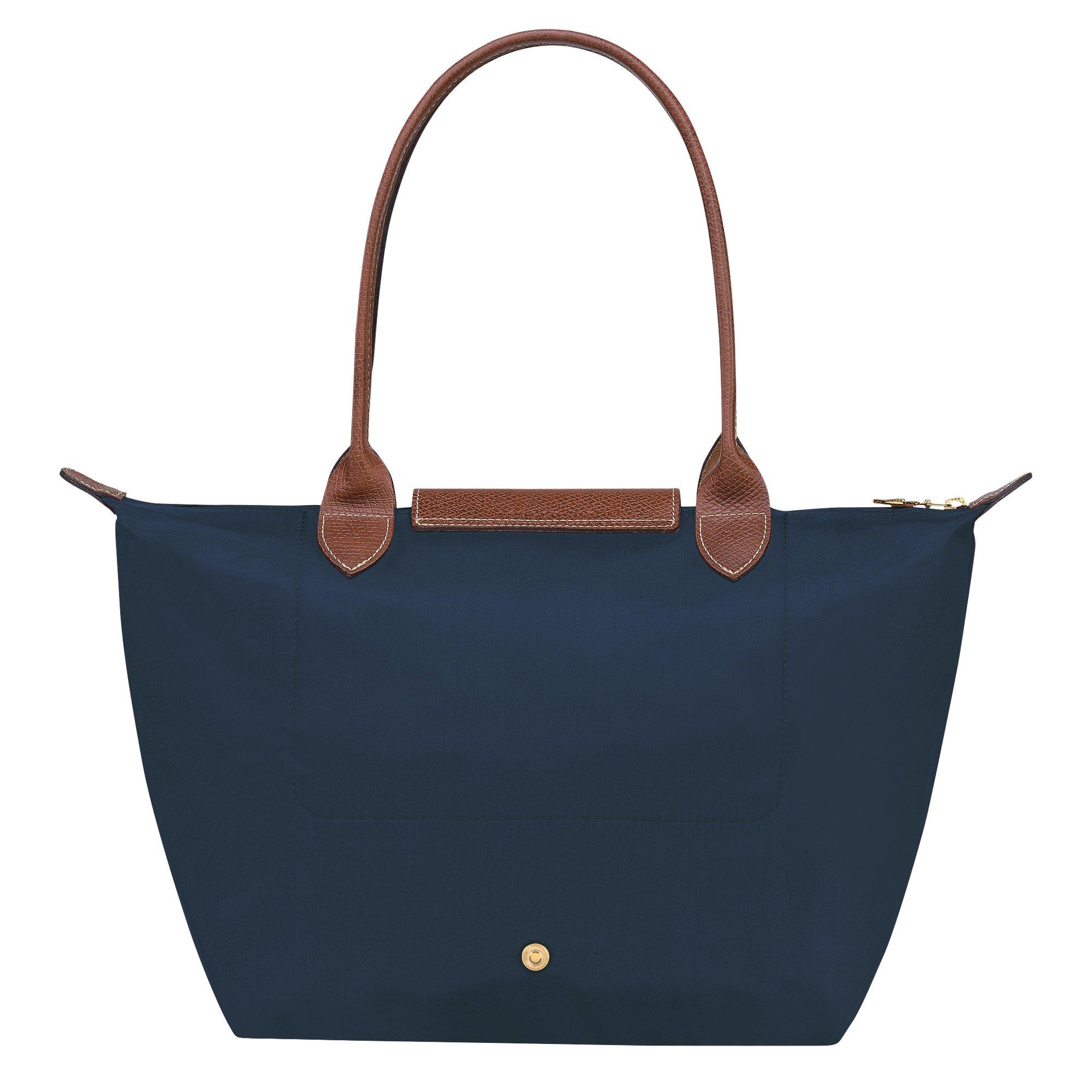 Navy P68 - Longchamp - Women's Le Pliage Medium Tote Bag - 3