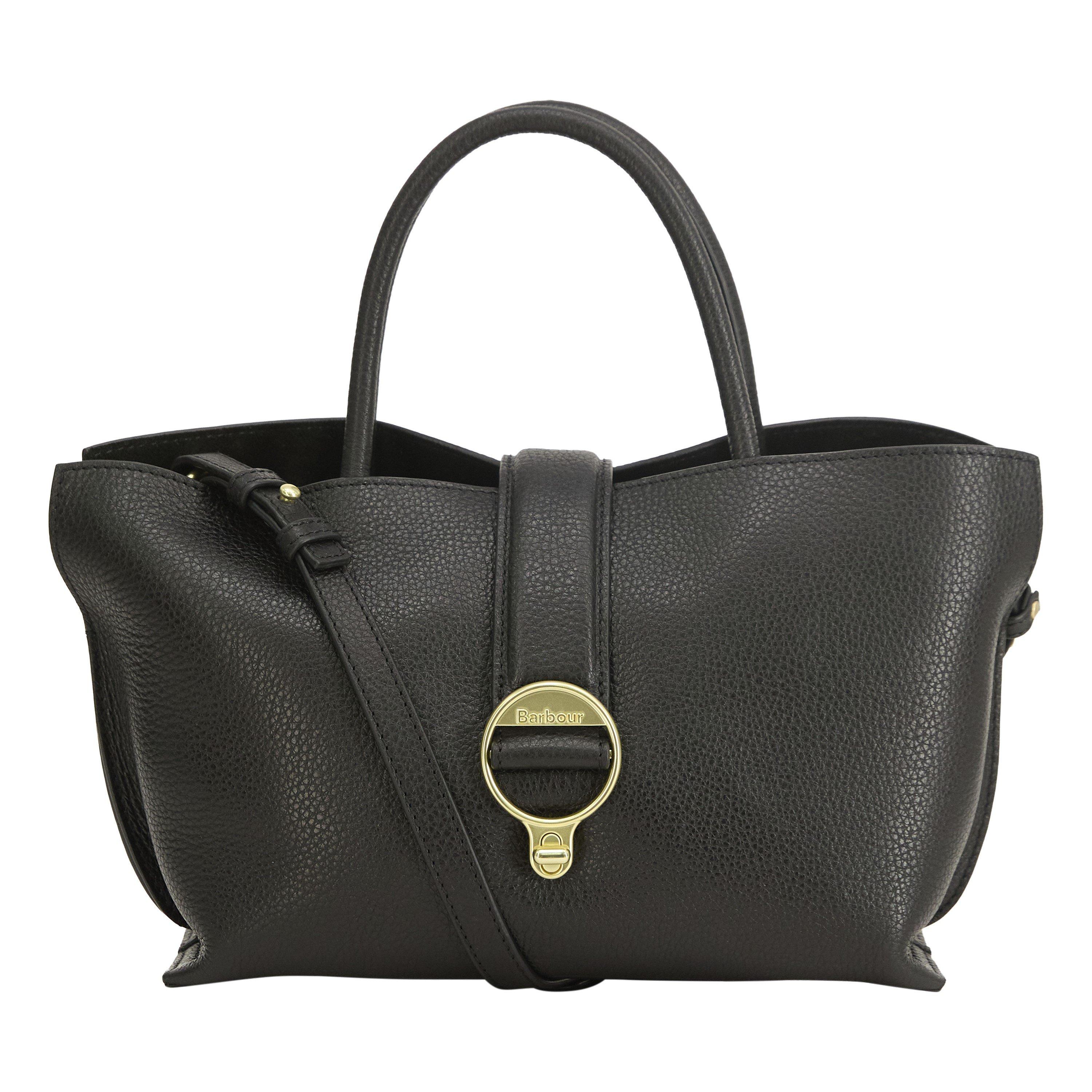 Barbour Women's Alder Leather Tote Bag - Black