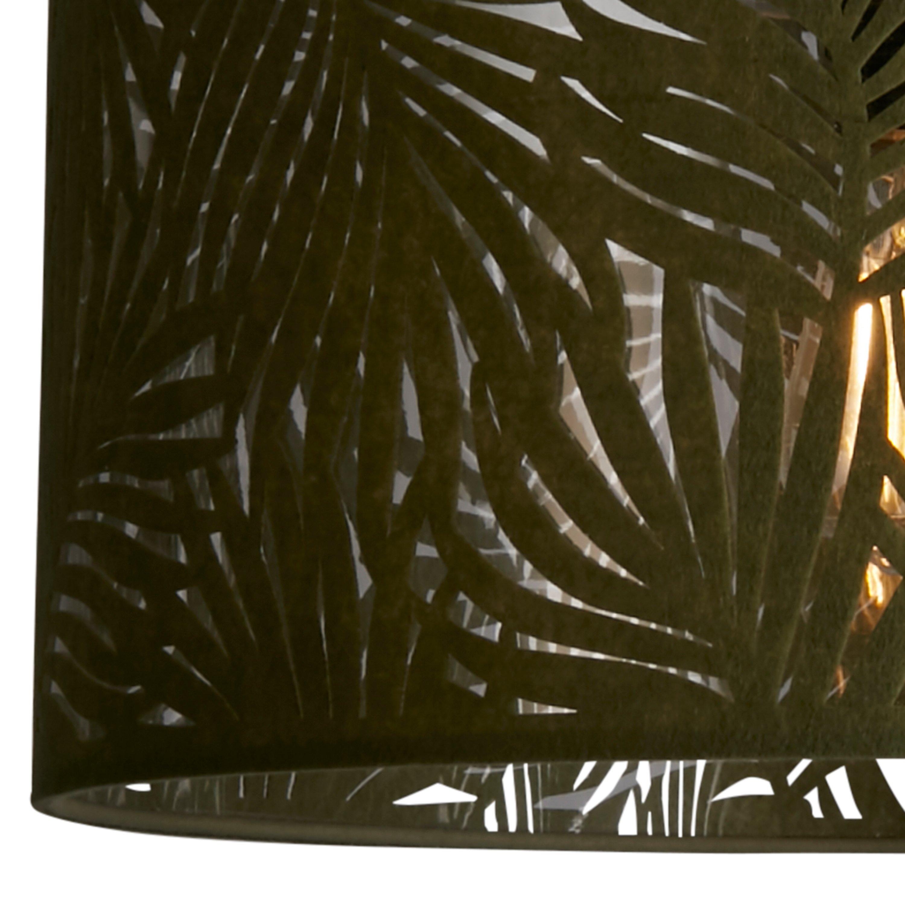 Green - Lighting Collection - Felt Leaf Lamp Shade - 2