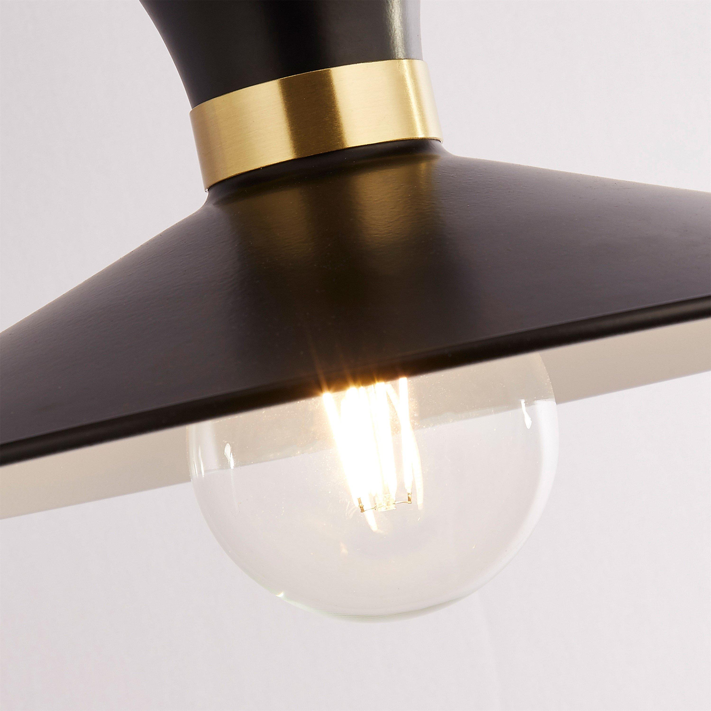 Black - Lighting Collection - Diablo Pendant Ceiling Light - 2