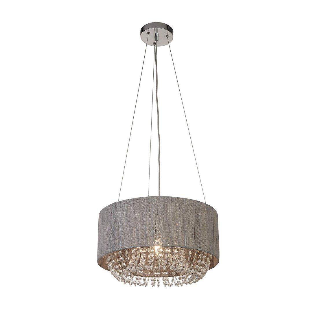 Grey - Lighting Collection - Shade Droplet Pendant - 4