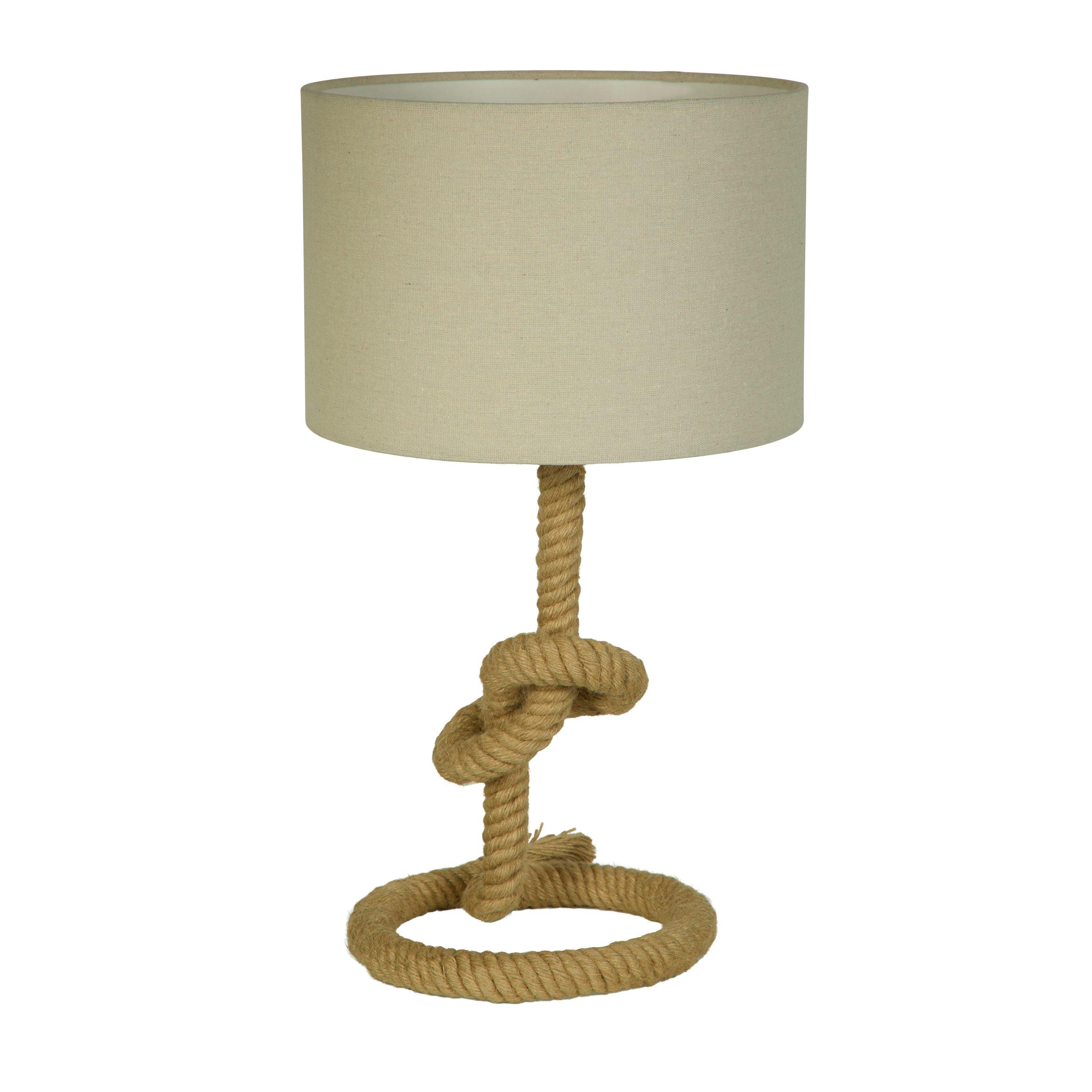 Natural - Lighting Collection - Knotted Rope Lamp - 2