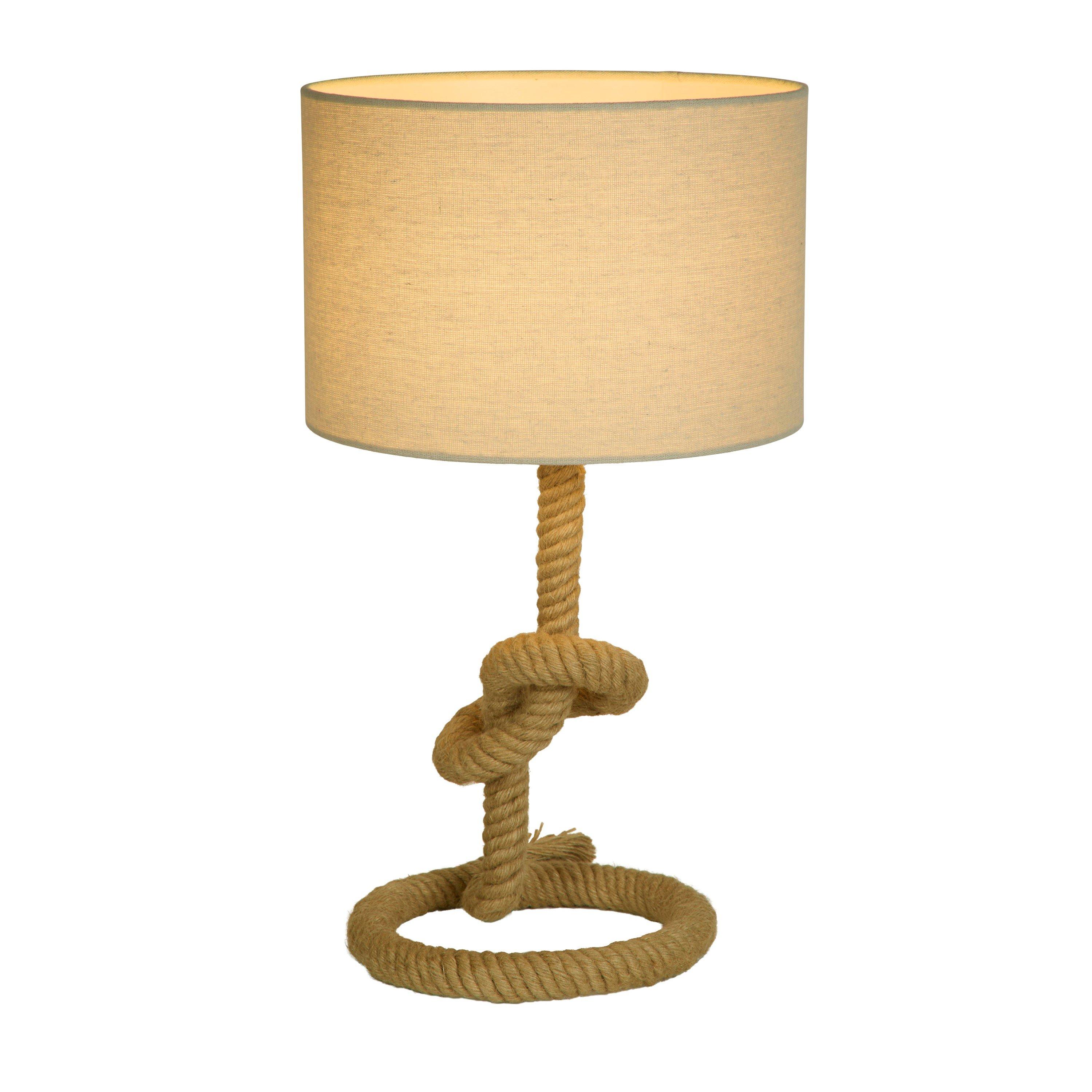 Natural - Lighting Collection - Knotted Rope Lamp - 4