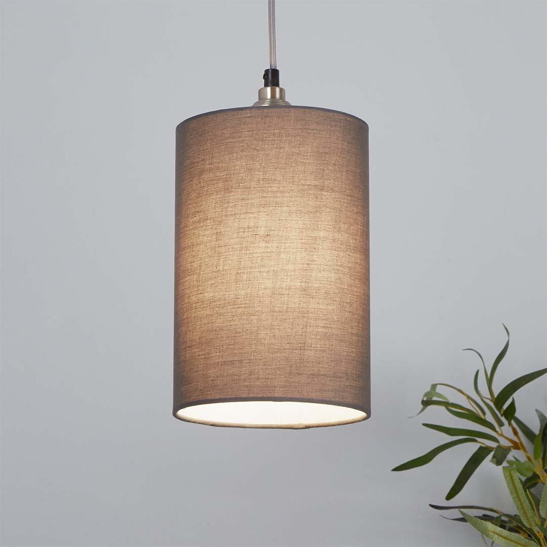 Charcoal - Lighting Collection - Cylinder Shade - 1