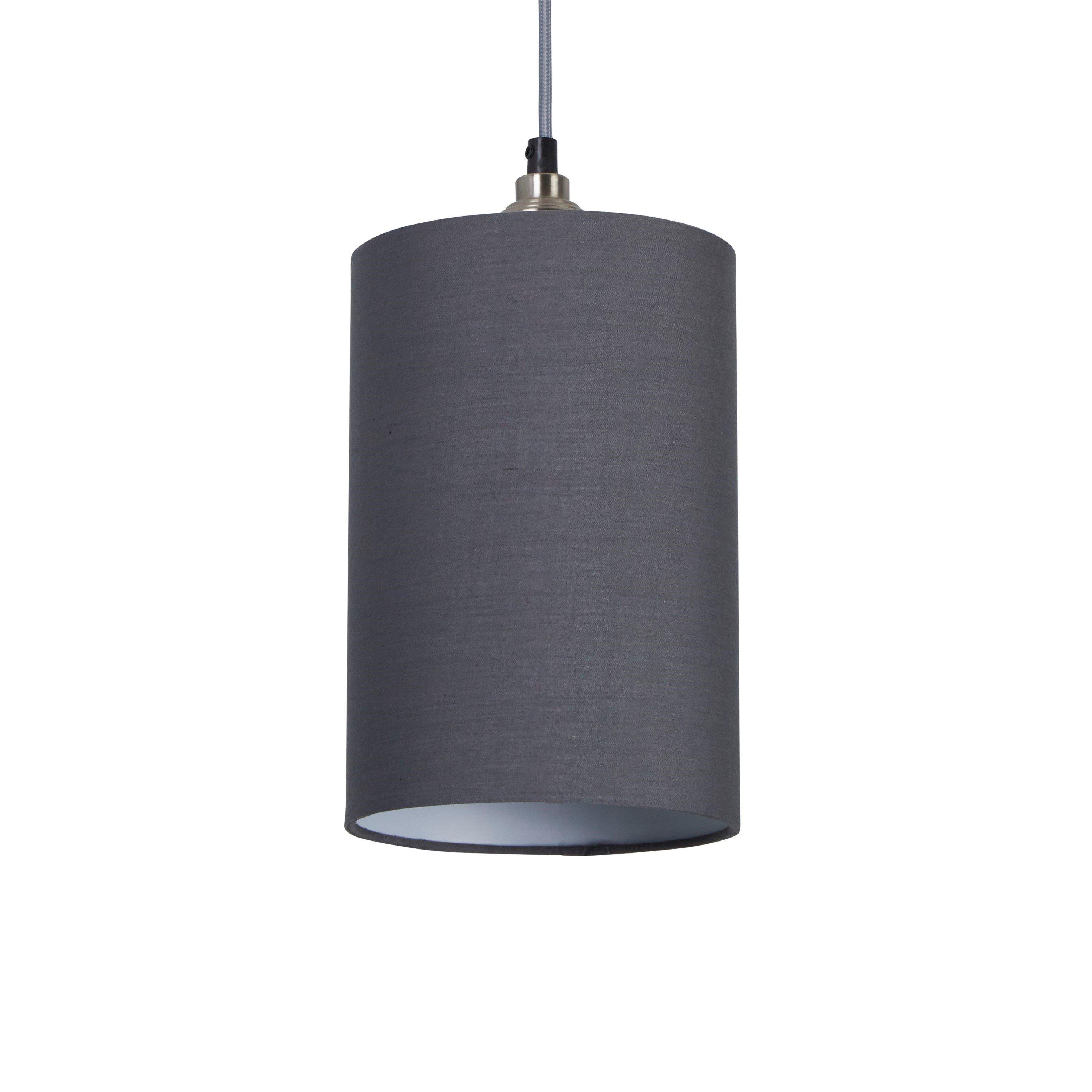 Charcoal - Lighting Collection - Cylinder Shade - 3