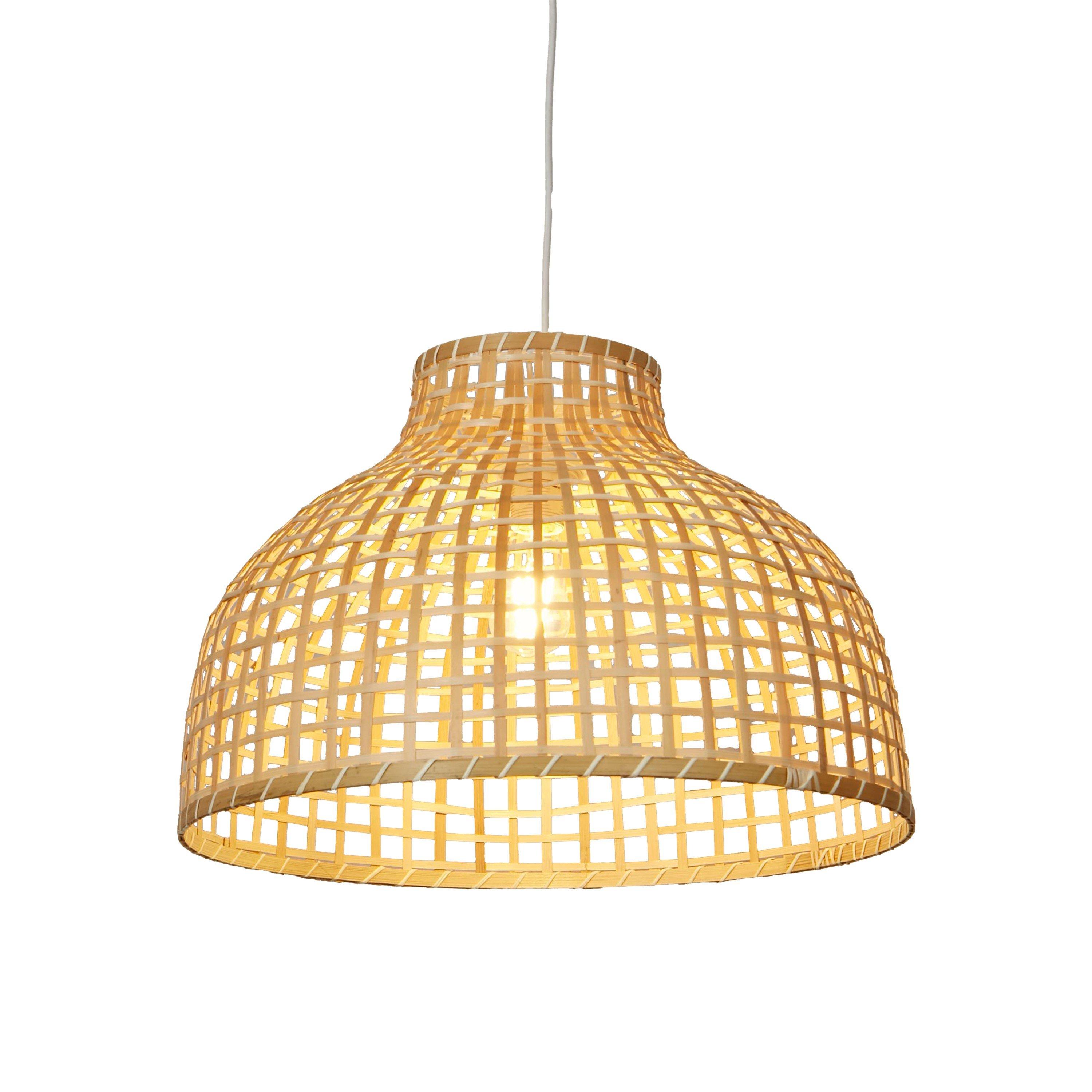 Natural - Lighting Collection - Bamboo Woven Shade Large - 4