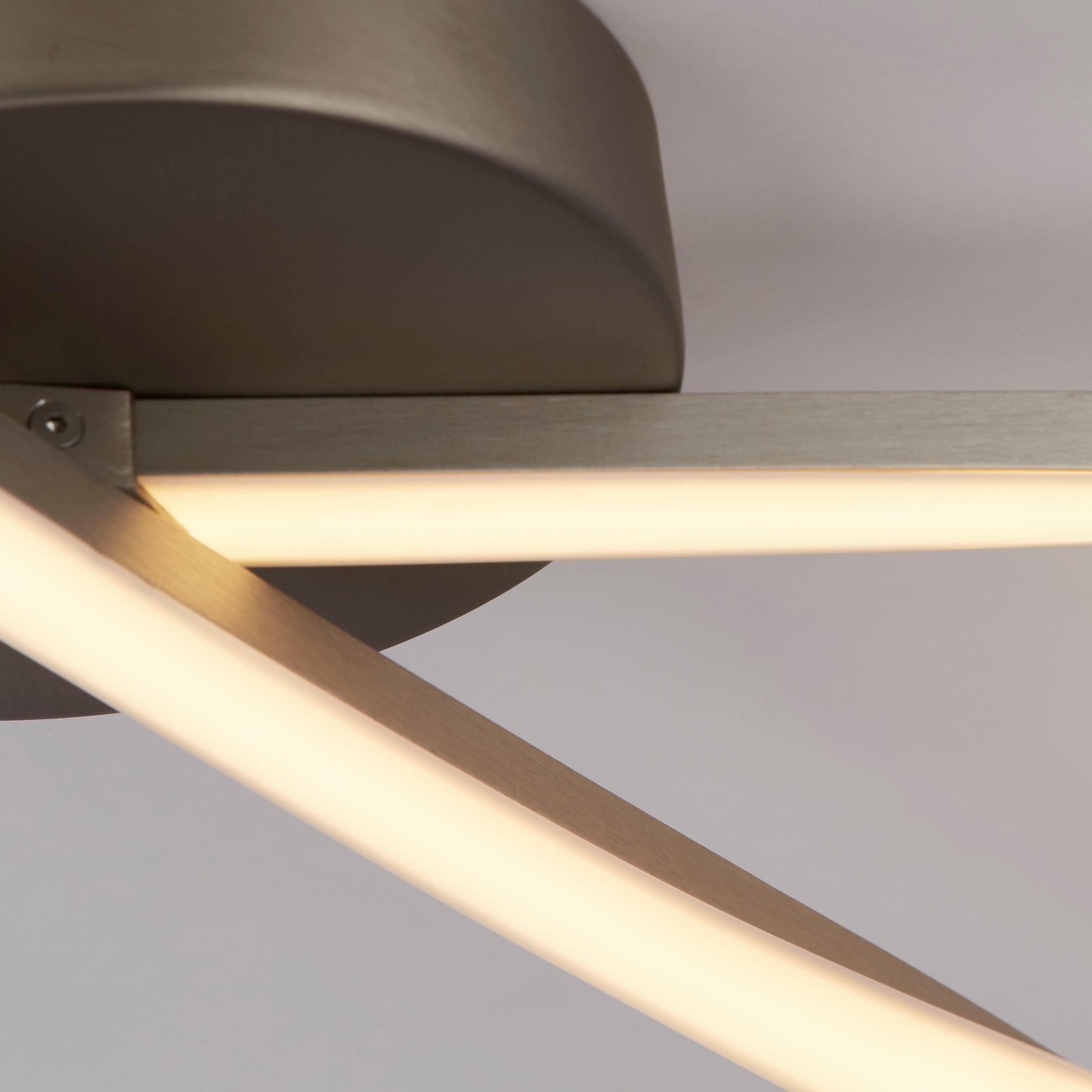 Grey - Lighting Collection - LED Flush Ceiling Light - 2