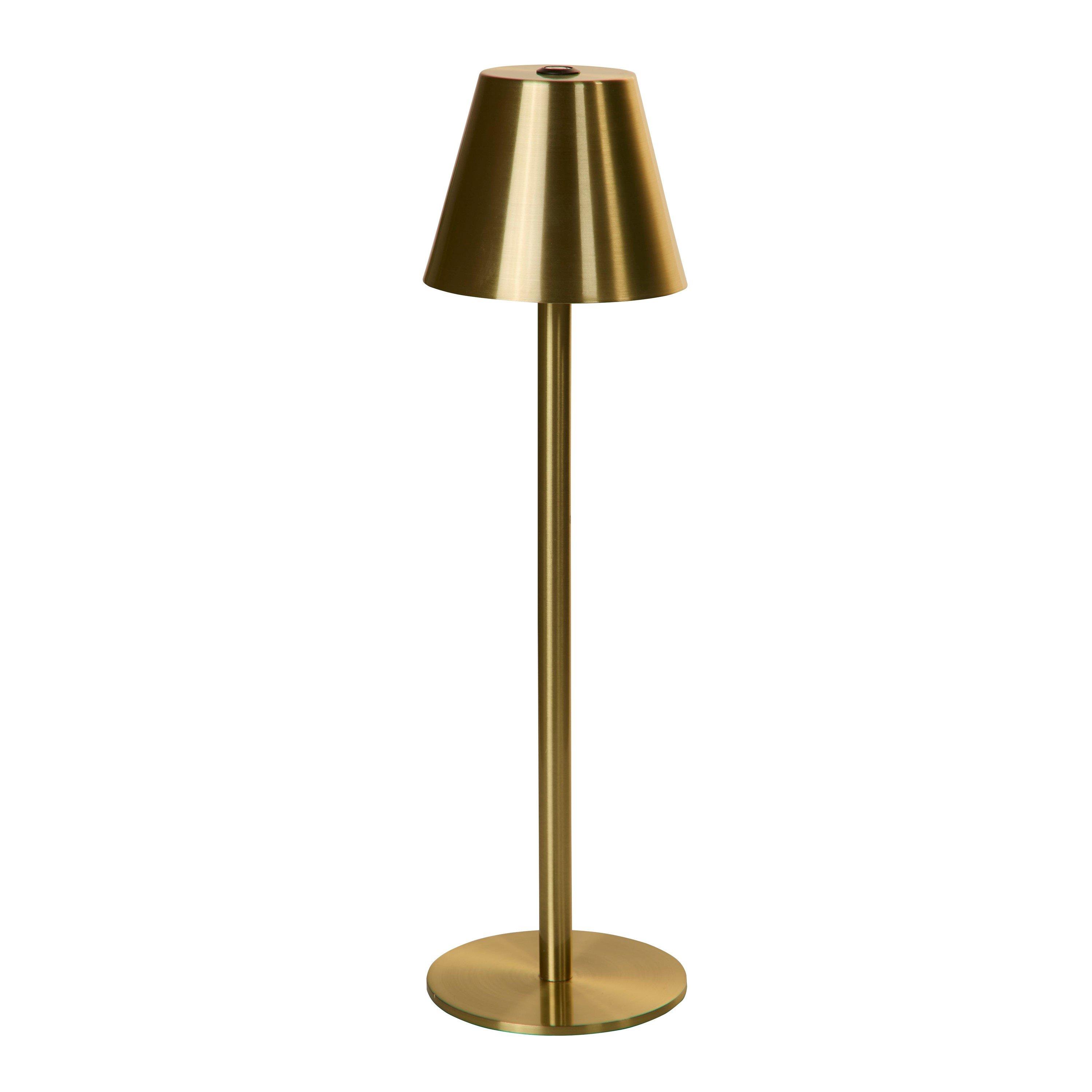 Gold - Lighting Collection - Portable Rechargeable Lamp - 2
