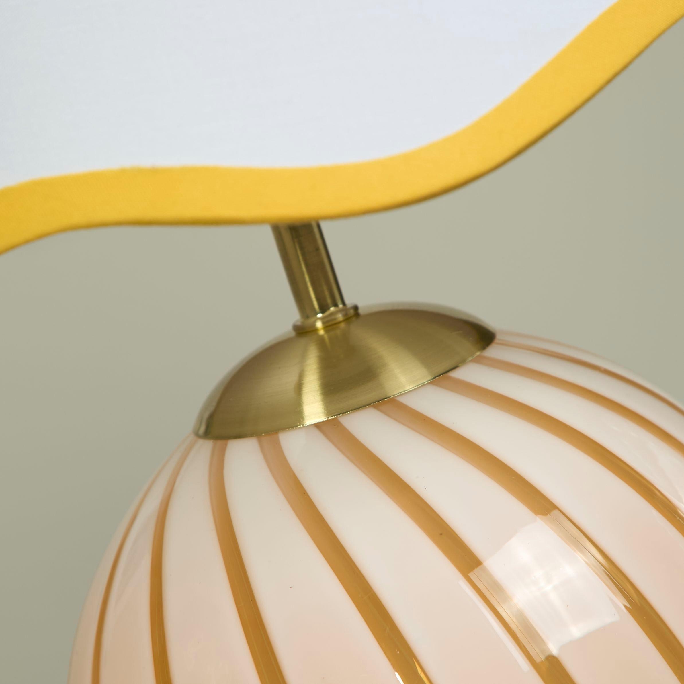 White And Yello - Lighting Collection - Sweetie Glass Lamp - 3