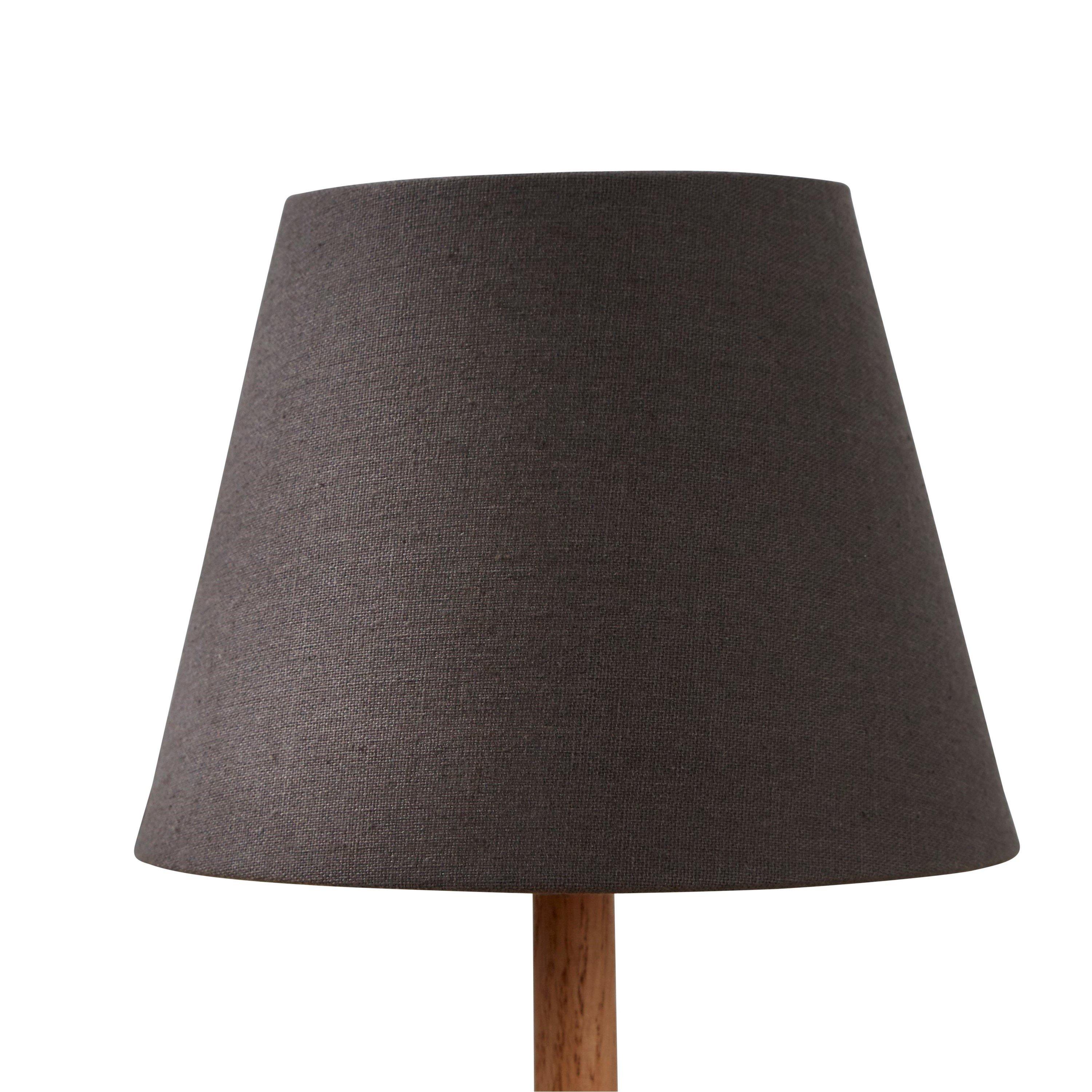 Charcoal - Lighting Collection - Linen Tapered Shade - 3