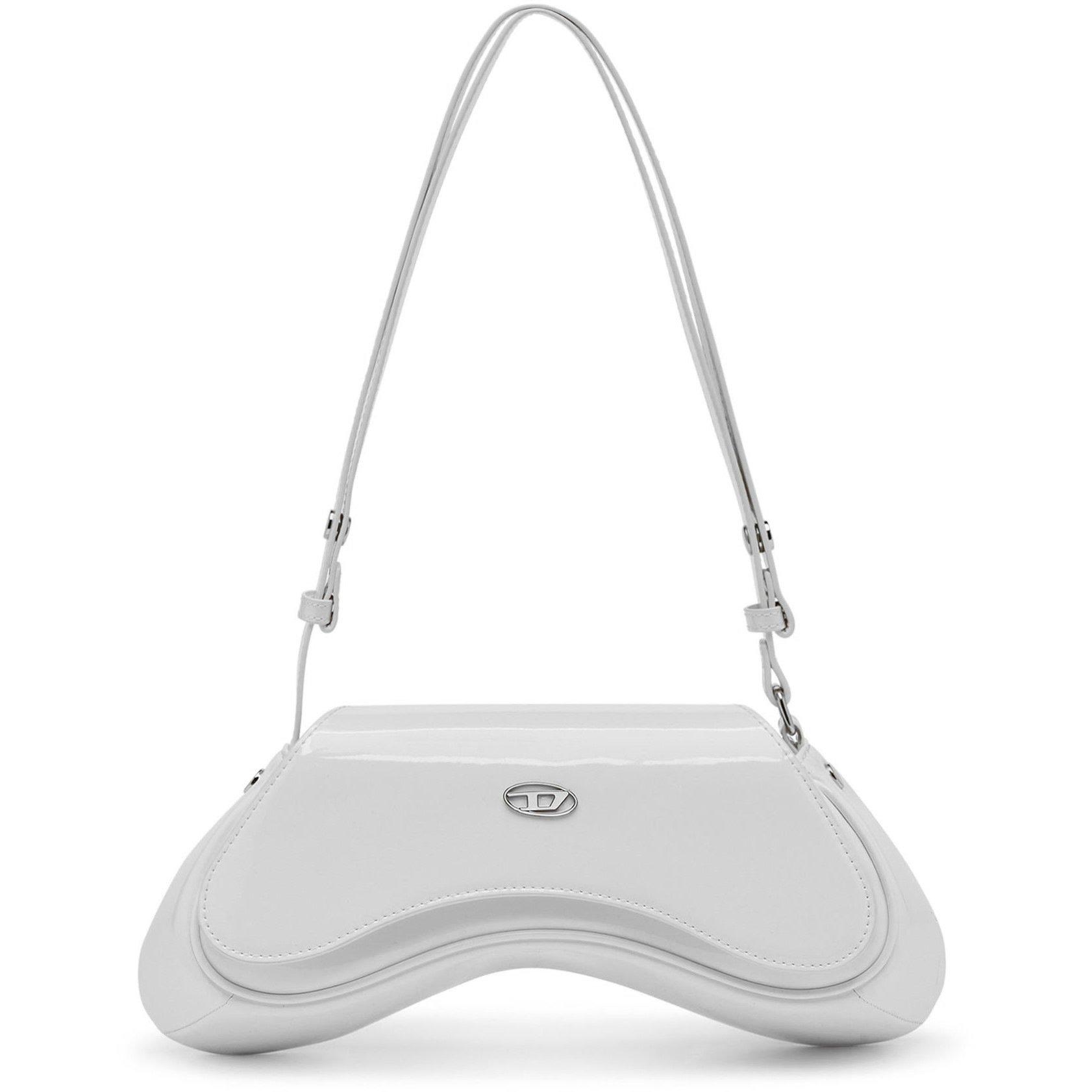 Diesel Women's White Play Crossbody