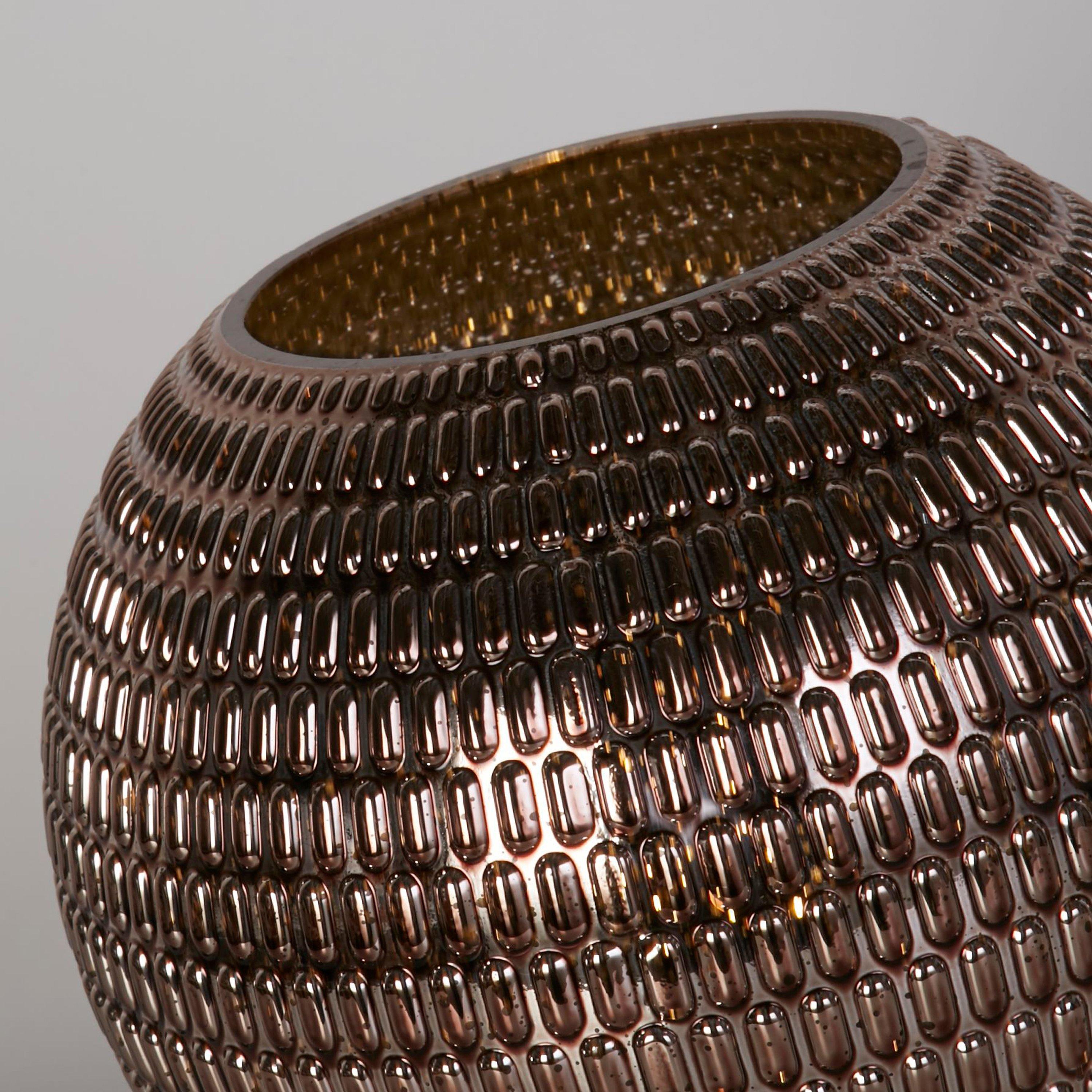 Grey - Lighting Collection - Battery Powered Glass Lamp - 2