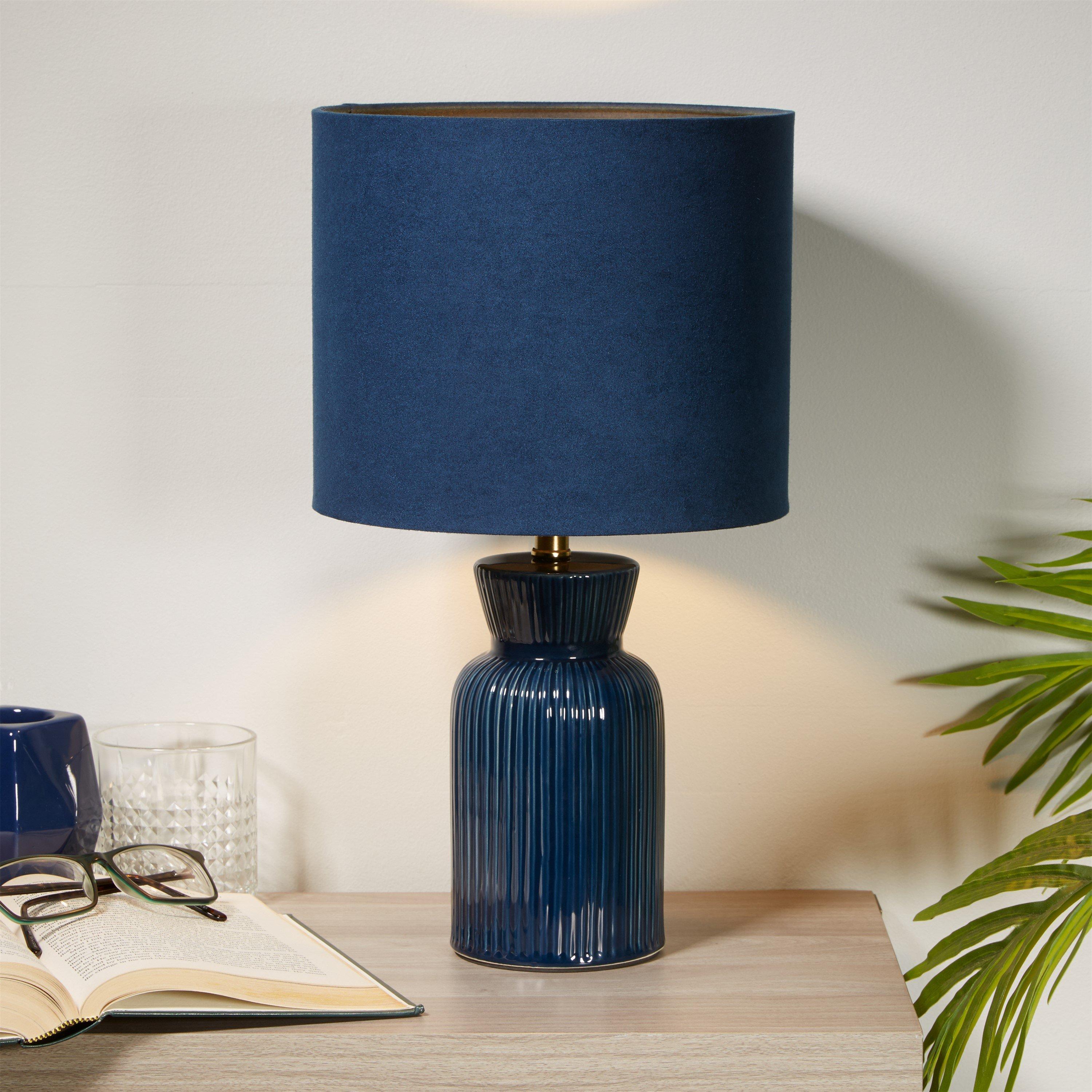 Blue - Lighting Collection - Ceramic Table - 1
