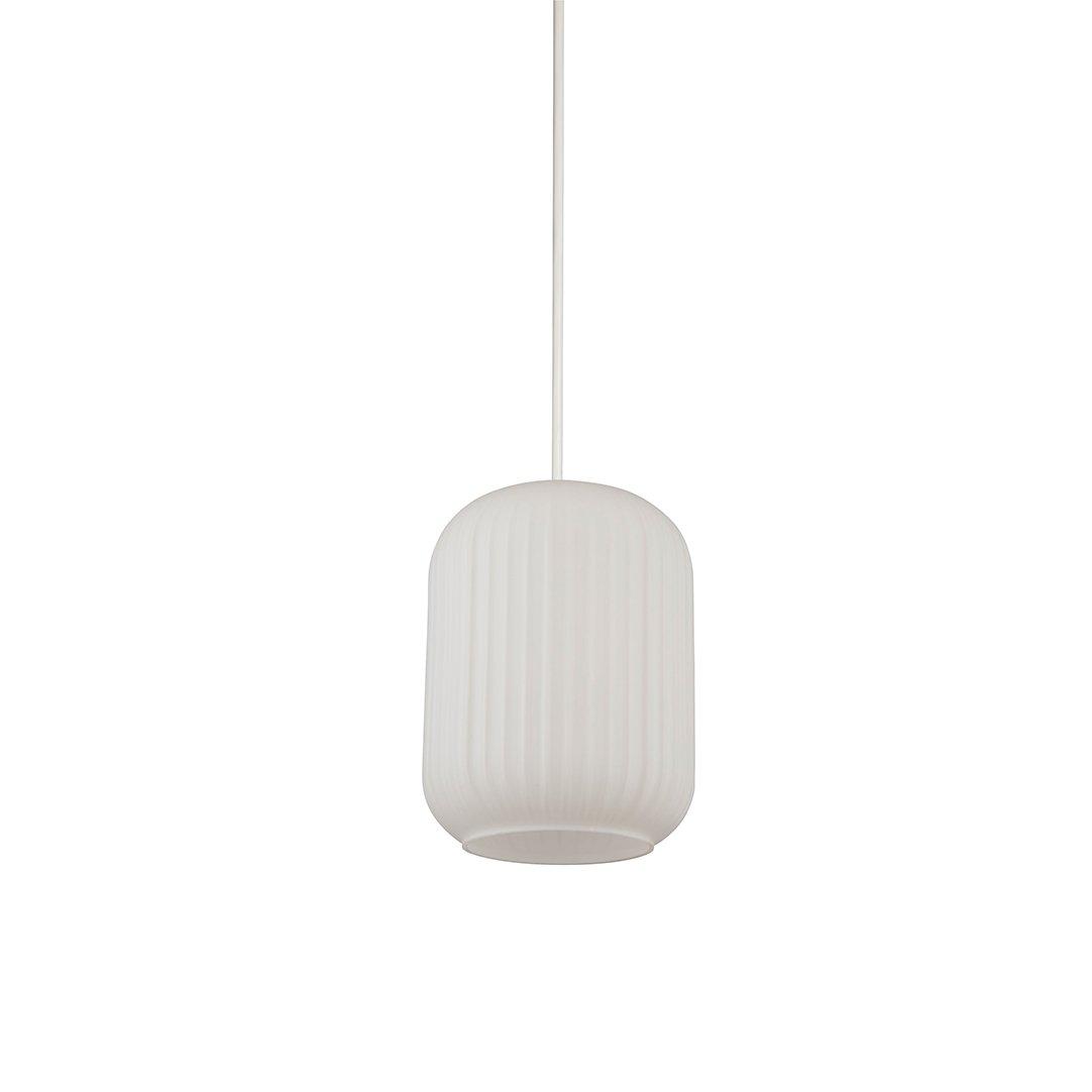 White - Lighting Collection - Frosted Glass Easy Fit Shade - 3