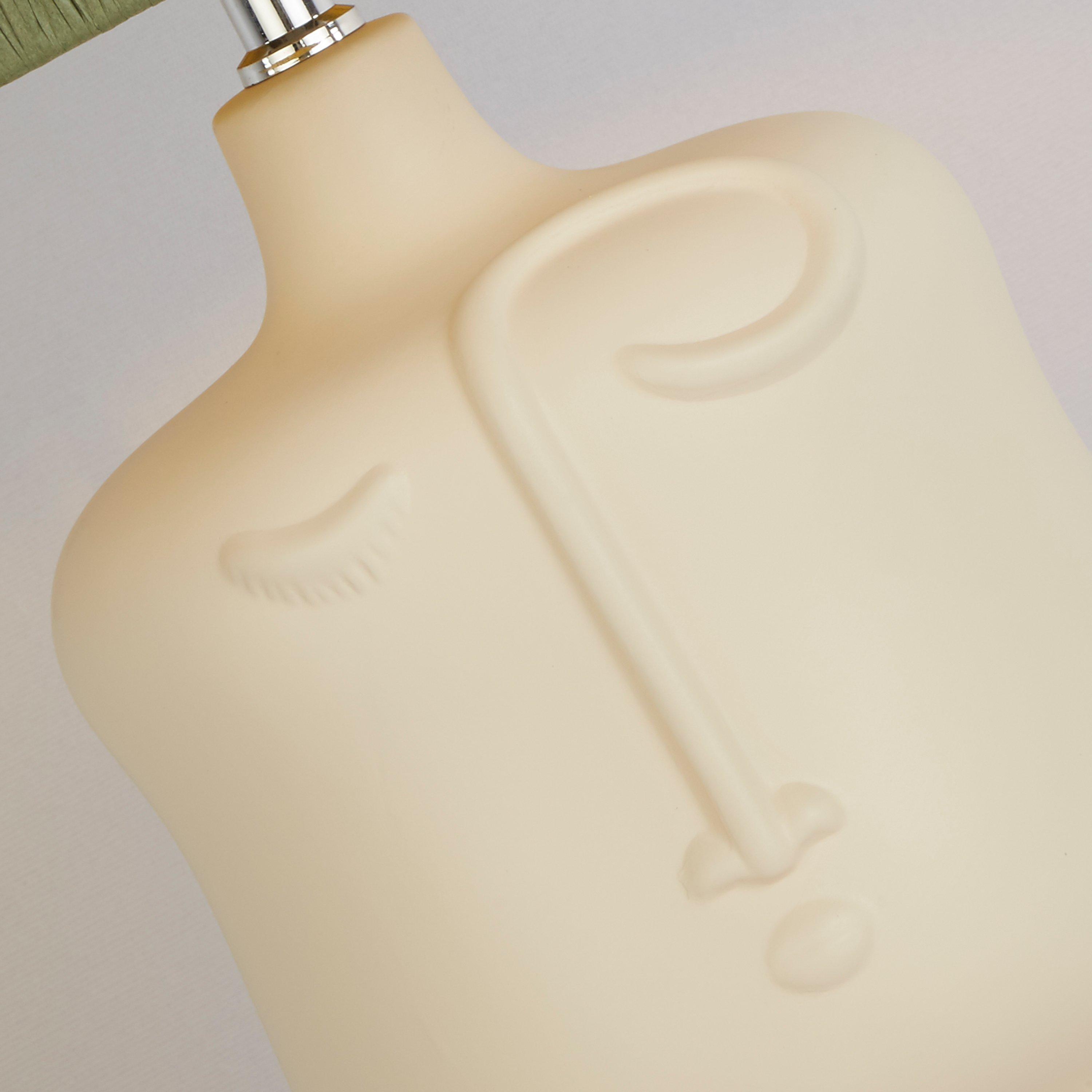 Green And Cream - Lighting Collection - Face Table Lamp - 2